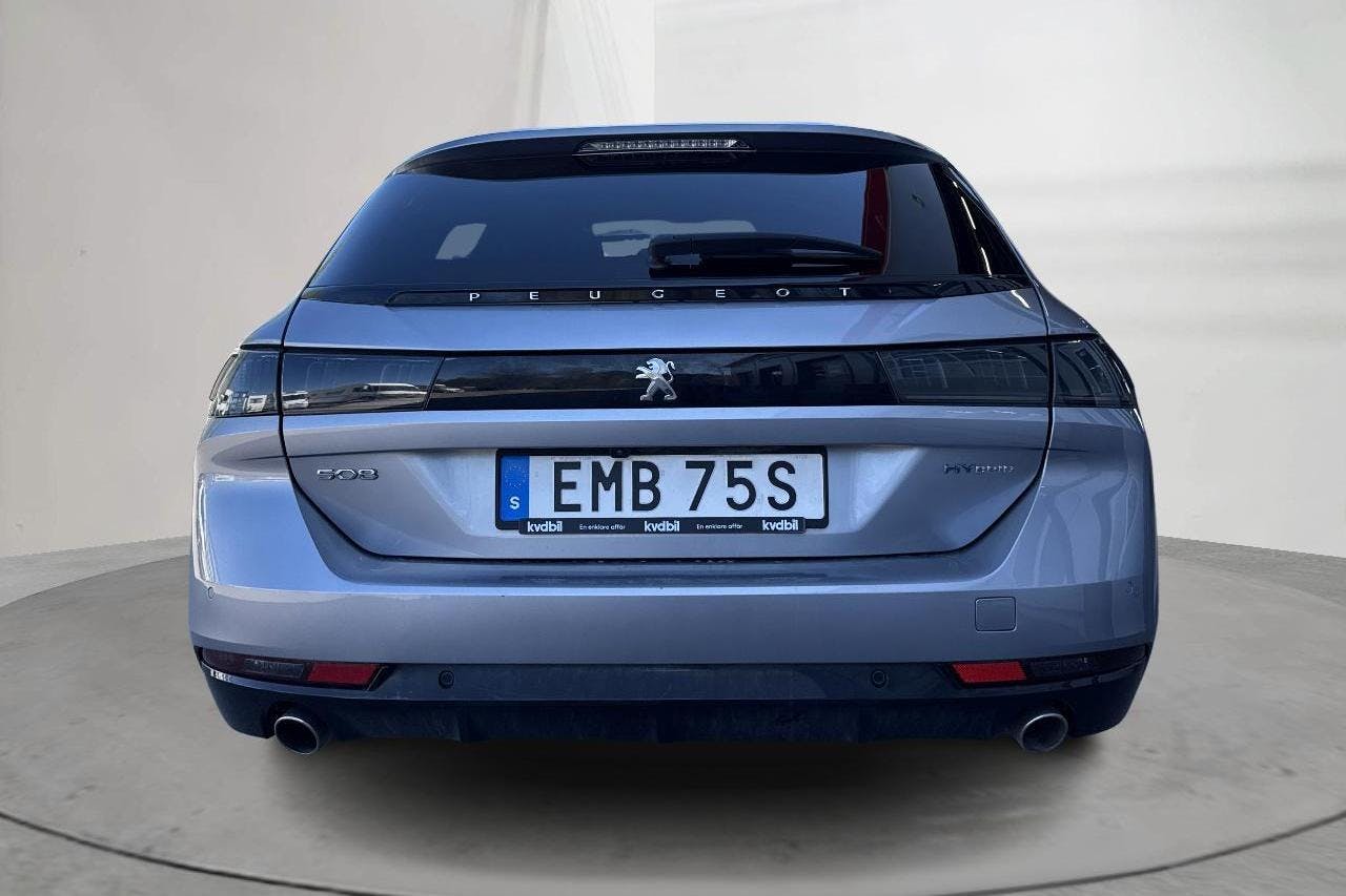 Peugeot 508 1.6 Hybrid SW (225hk) - 8 107 mil - Automat - grå - 2020