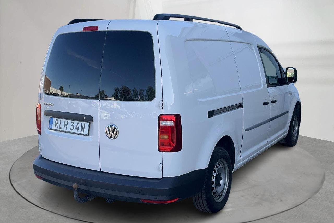 VW Caddy Maxi 2.0 TDI (102hk) - 10 121 mil - Automat - vit - 2020