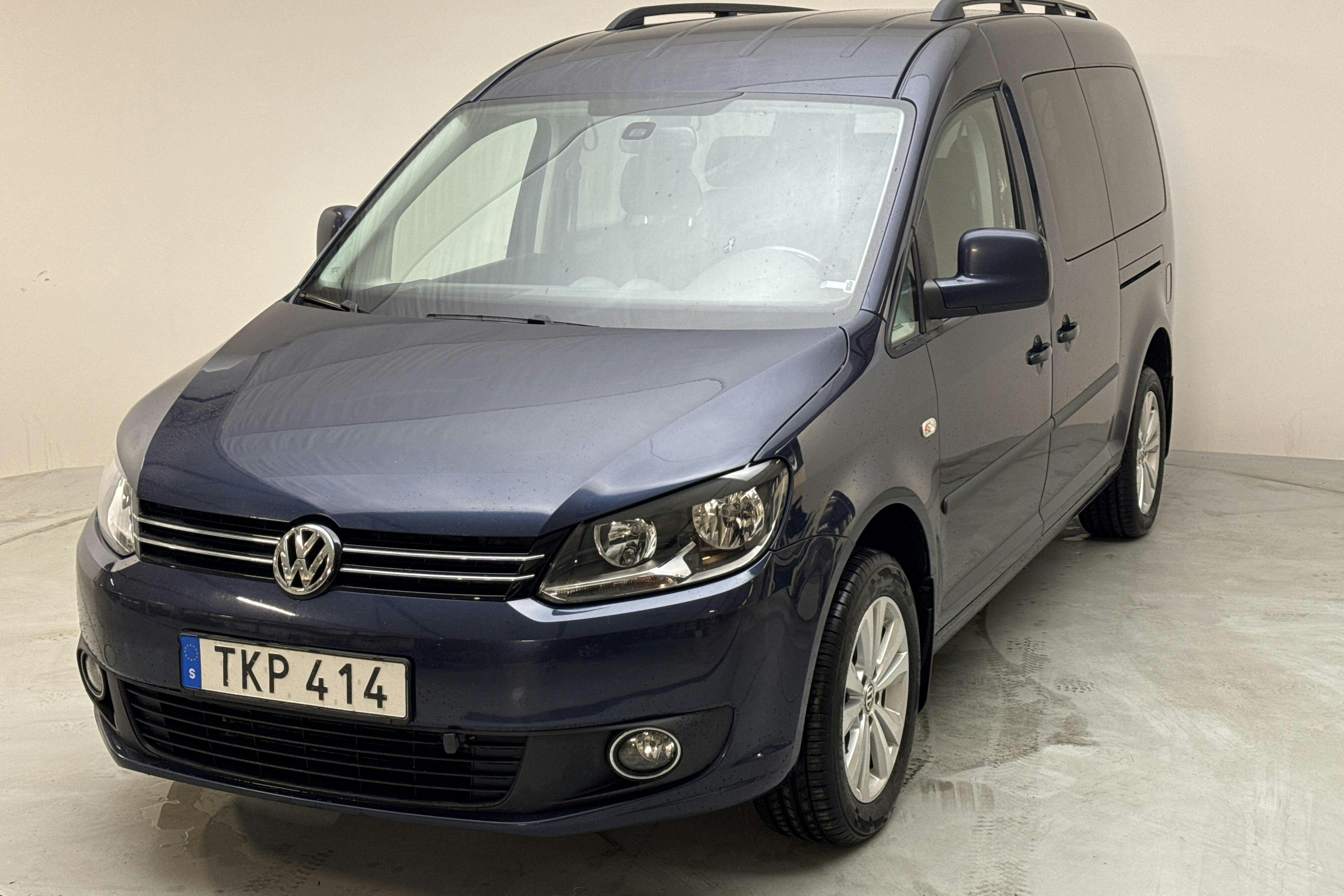VW Caddy Maxi Life 2.0 TDI (140hk) - 256 570 km - Automaatne - Dark Blue - 2015