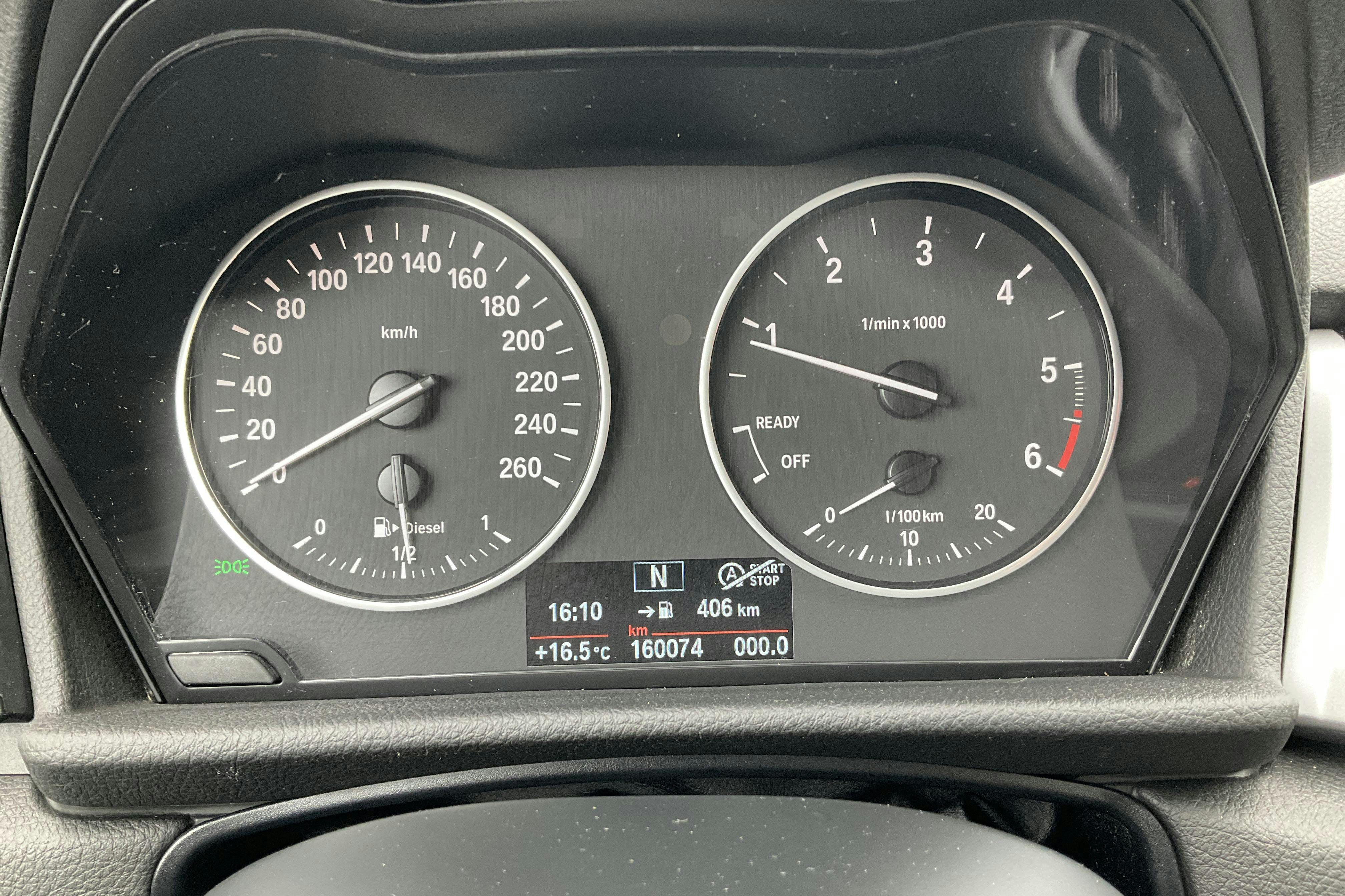 BMW 218d Gran Tourer, F46 (150hk) - 160 070 km - Manual - gray - 2016