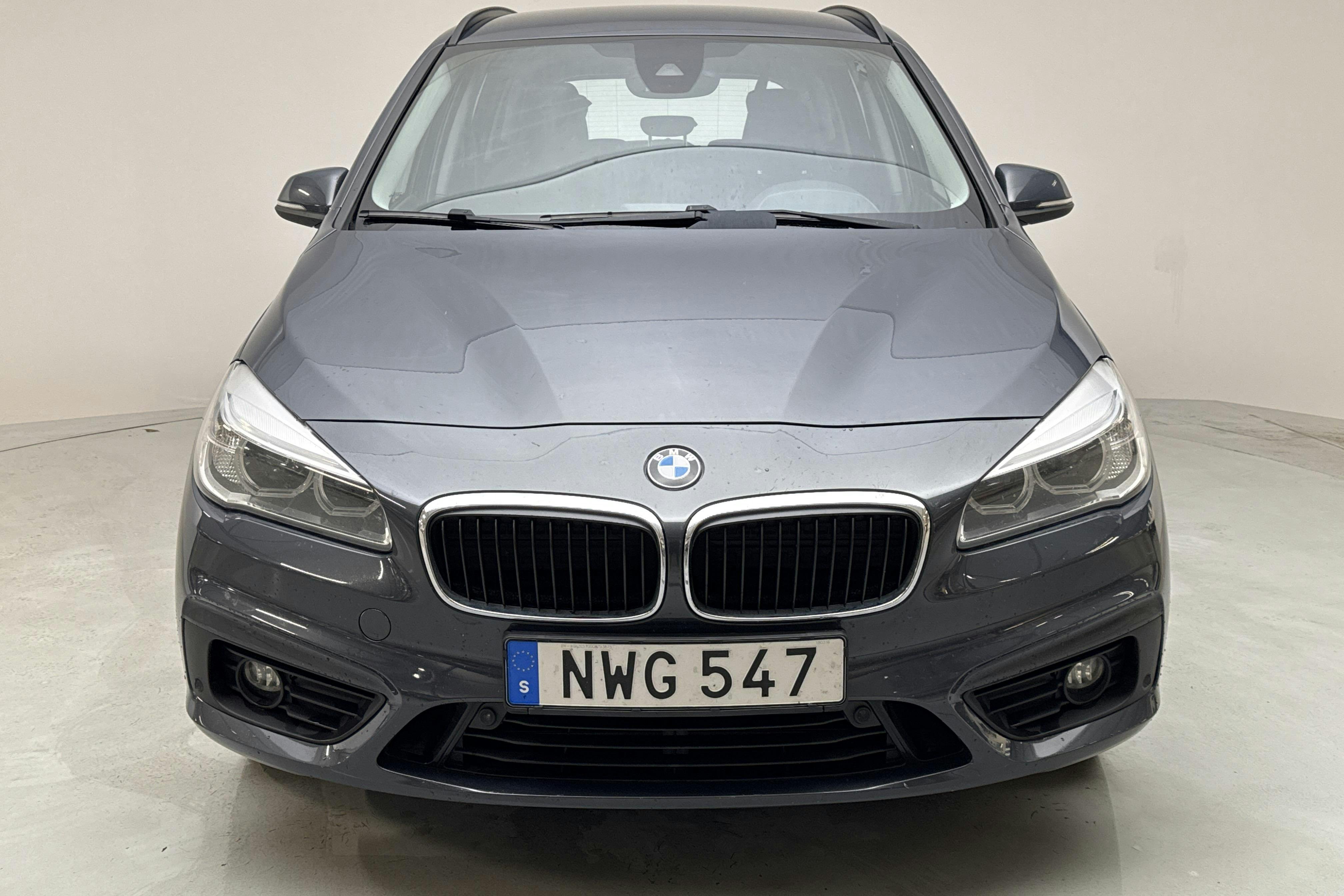 BMW 218d Gran Tourer, F46 (150hk) - 160 070 km - Manual - gray - 2016