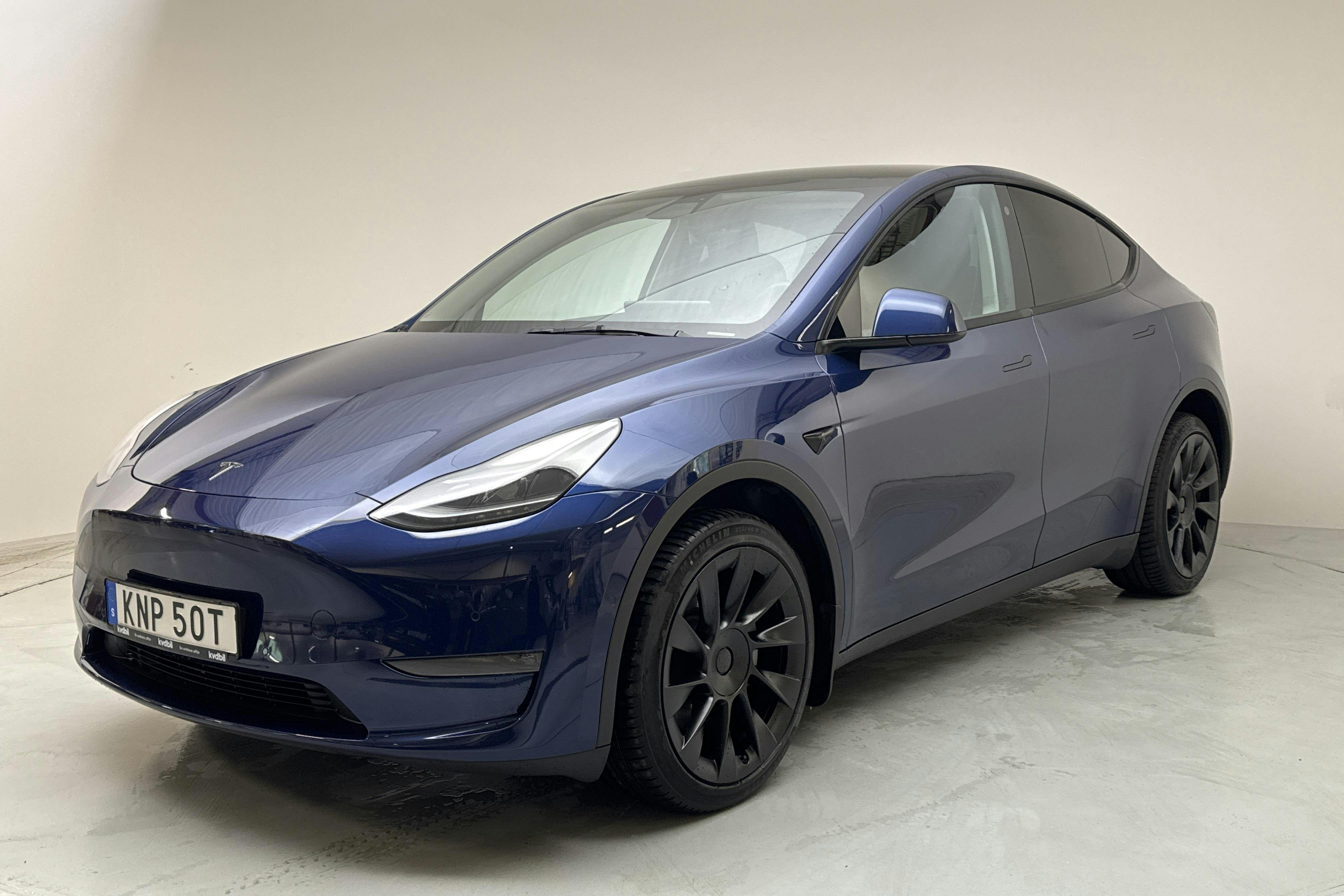 Tesla Model Y Long Range Dual Motor AWD - 3 926 mil - Automat - blå - 2022