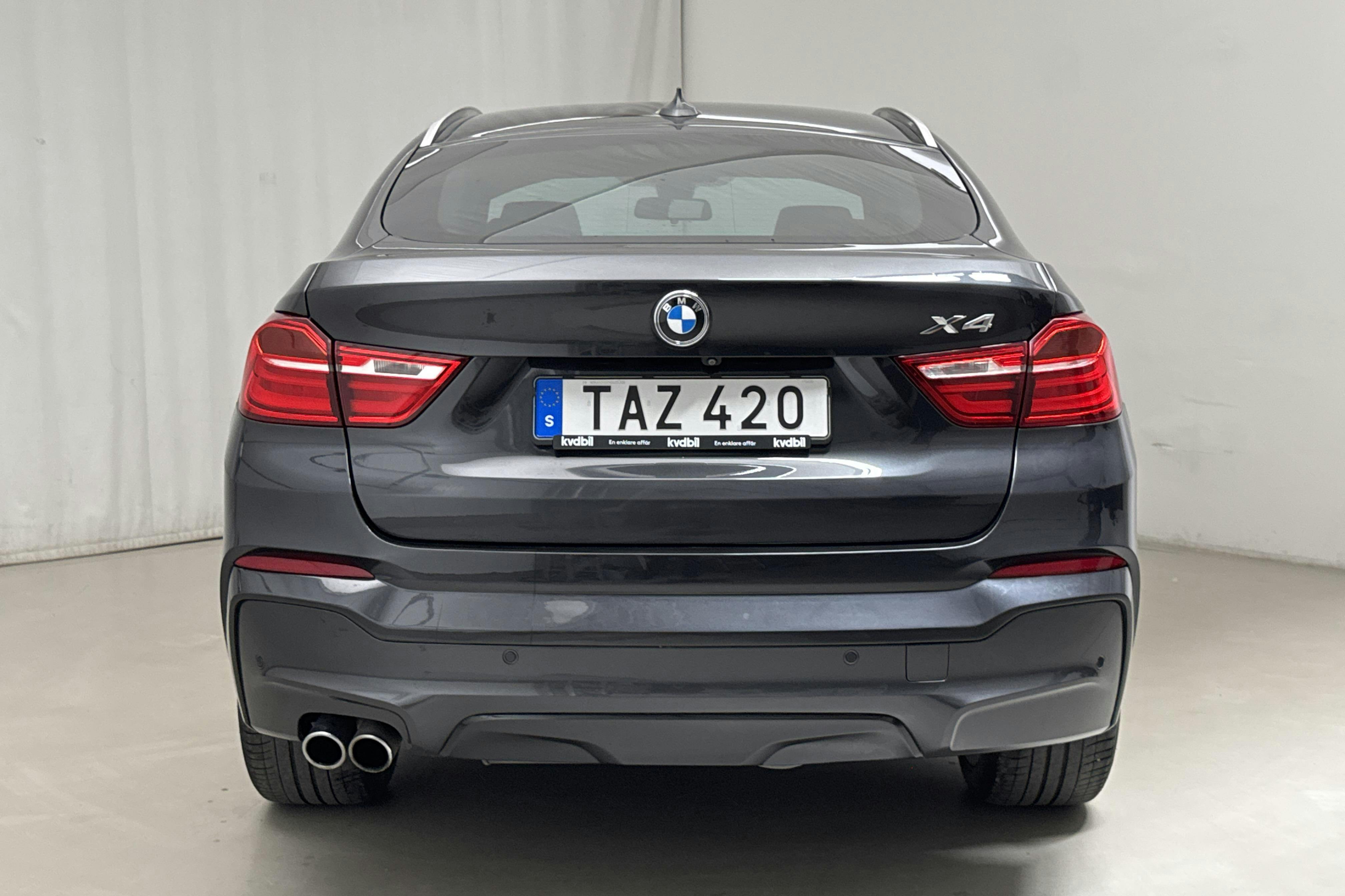 BMW X4 xDrive30d, F26 (258hk) - 16 360 mil - Automat - grå - 2017