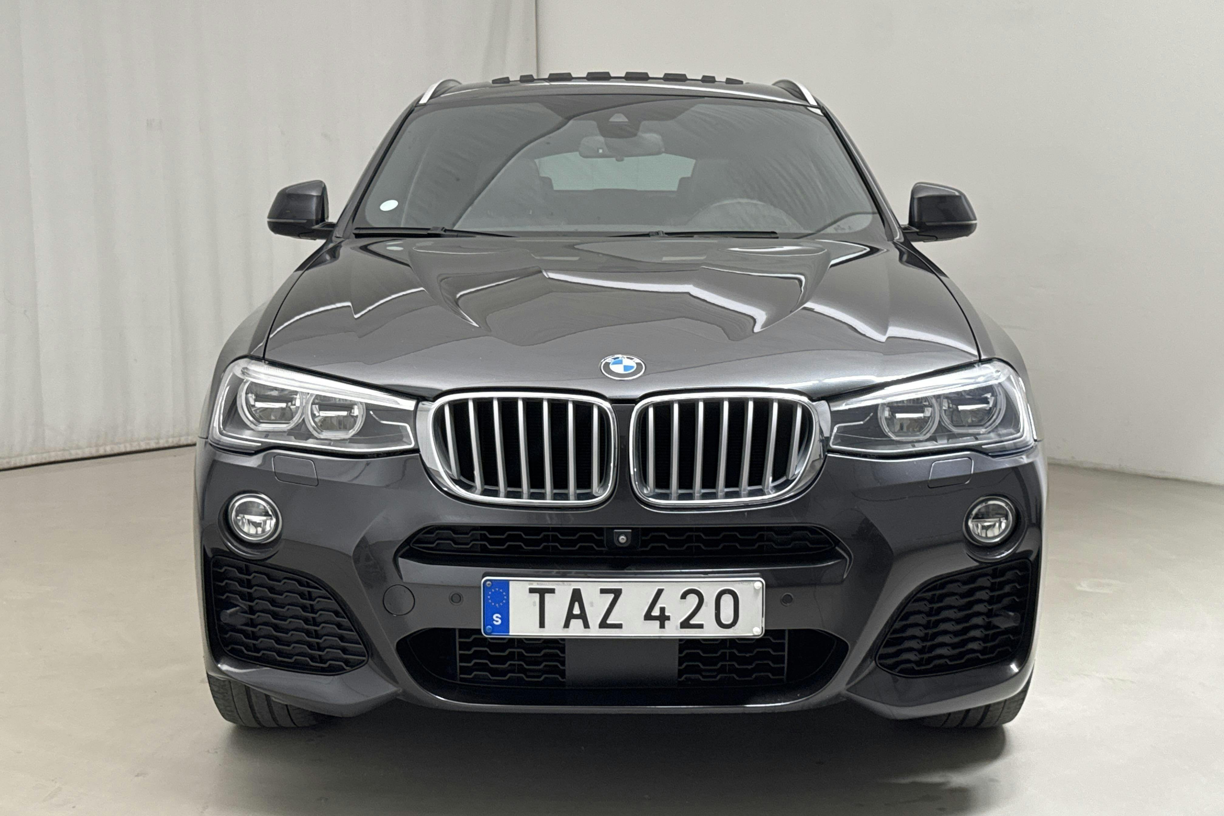 BMW X4 xDrive30d, F26 (258hk) - 16 360 mil - Automat - grå - 2017