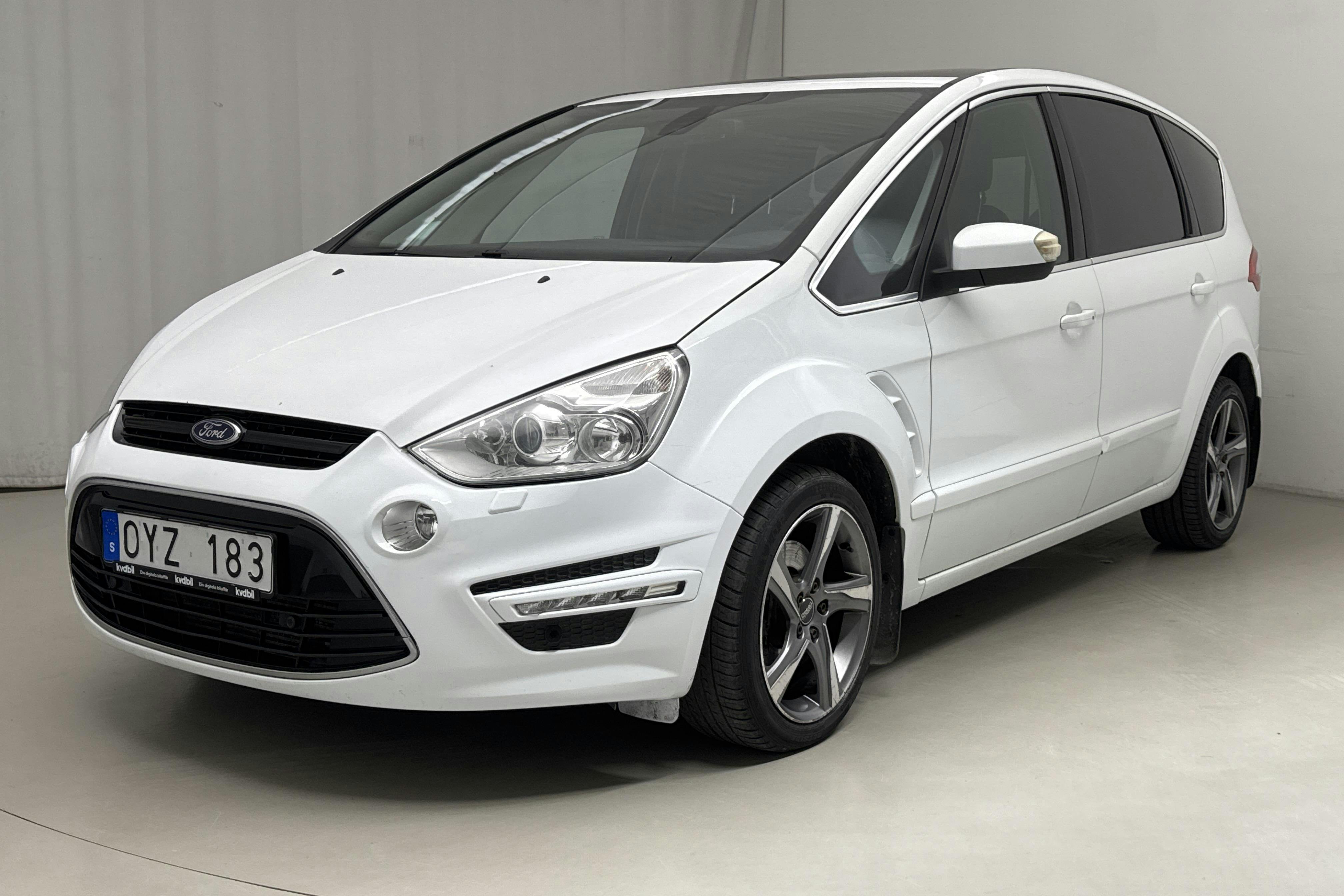Ford S-MAX 2.2 Duratorq TDCi (200hk) - 187 230 km - Automatyczna - biały - 2012
