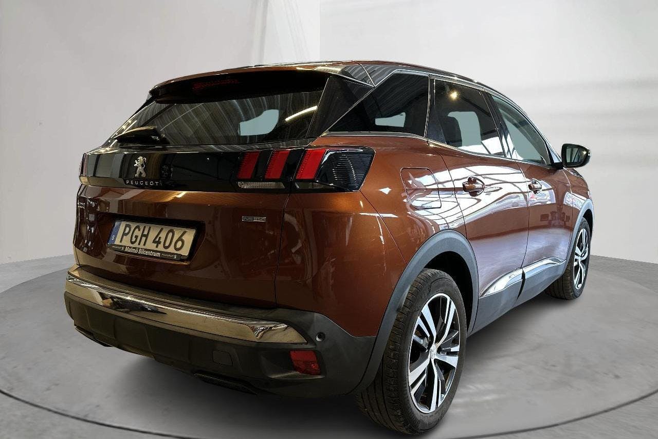 Peugeot 3008 1.2 PureTech (130hk) - 8 668 mil - Automat - brun - 2017