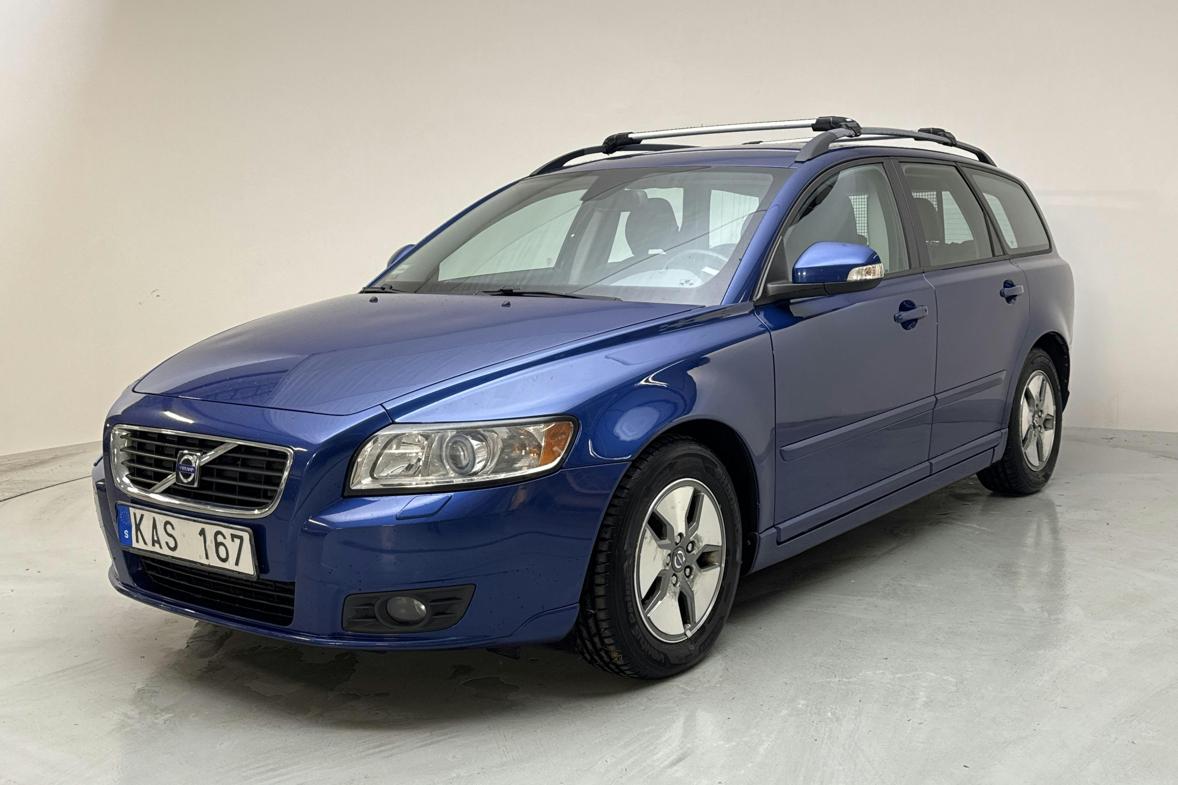 Volvo V50 1.6D DRIVe (109hk) - 193 260 km - Manual - blue - 2010