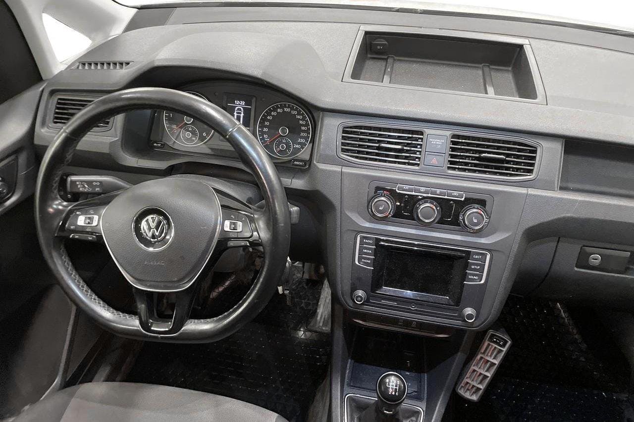 VW Caddy 2.0 TDI Skåp 4MOTION (122hk) - 12 889 mil - Manuell - vit - 2018