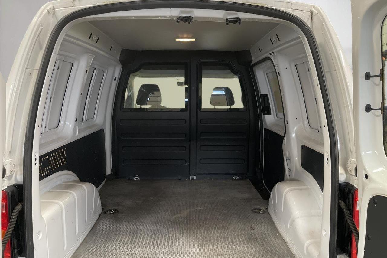 VW Caddy 2.0 TDI Skåp 4MOTION (122hk) - 12 889 mil - Manuell - vit - 2018