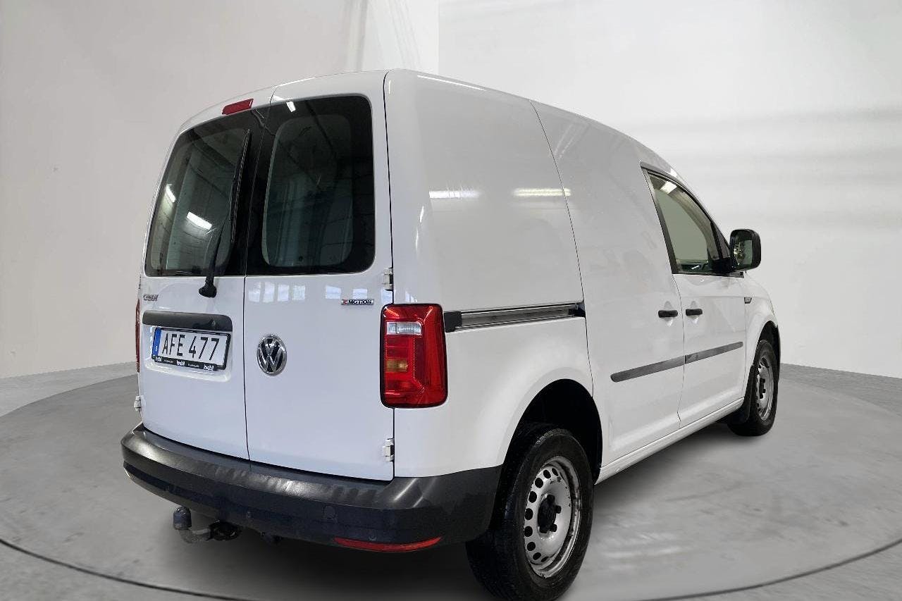 VW Caddy 2.0 TDI Skåp 4MOTION (122hk) - 12 889 mil - Manuell - vit - 2018