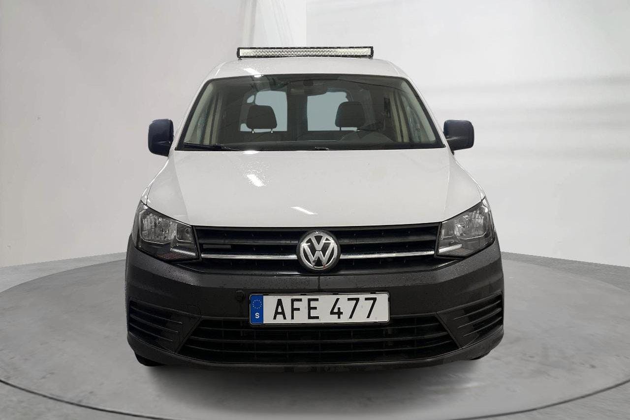 VW Caddy 2.0 TDI Skåp 4MOTION (122hk) - 12 889 mil - Manuell - vit - 2018