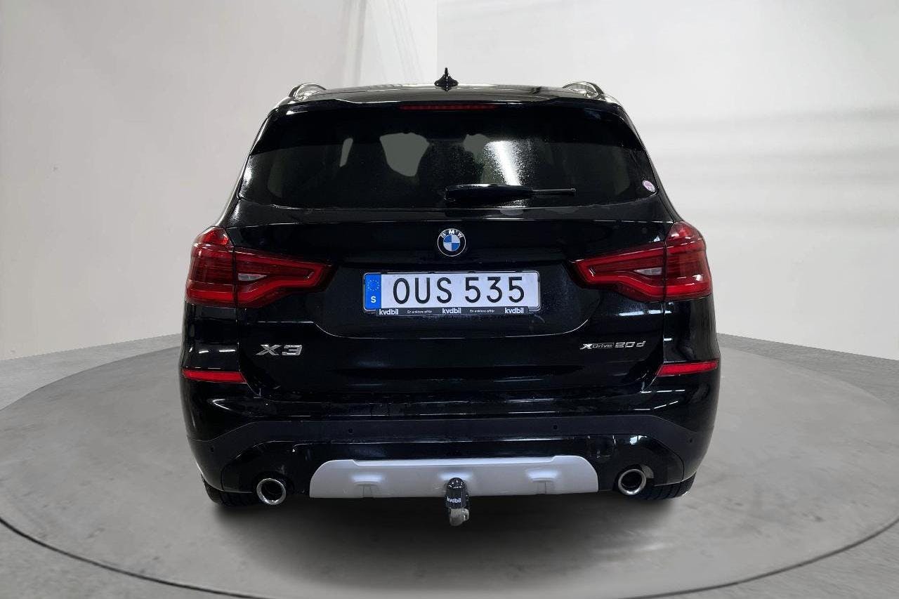 BMW X3 xDrive20d, G01 (190hk) - 10 418 mil - Automat - svart - 2019