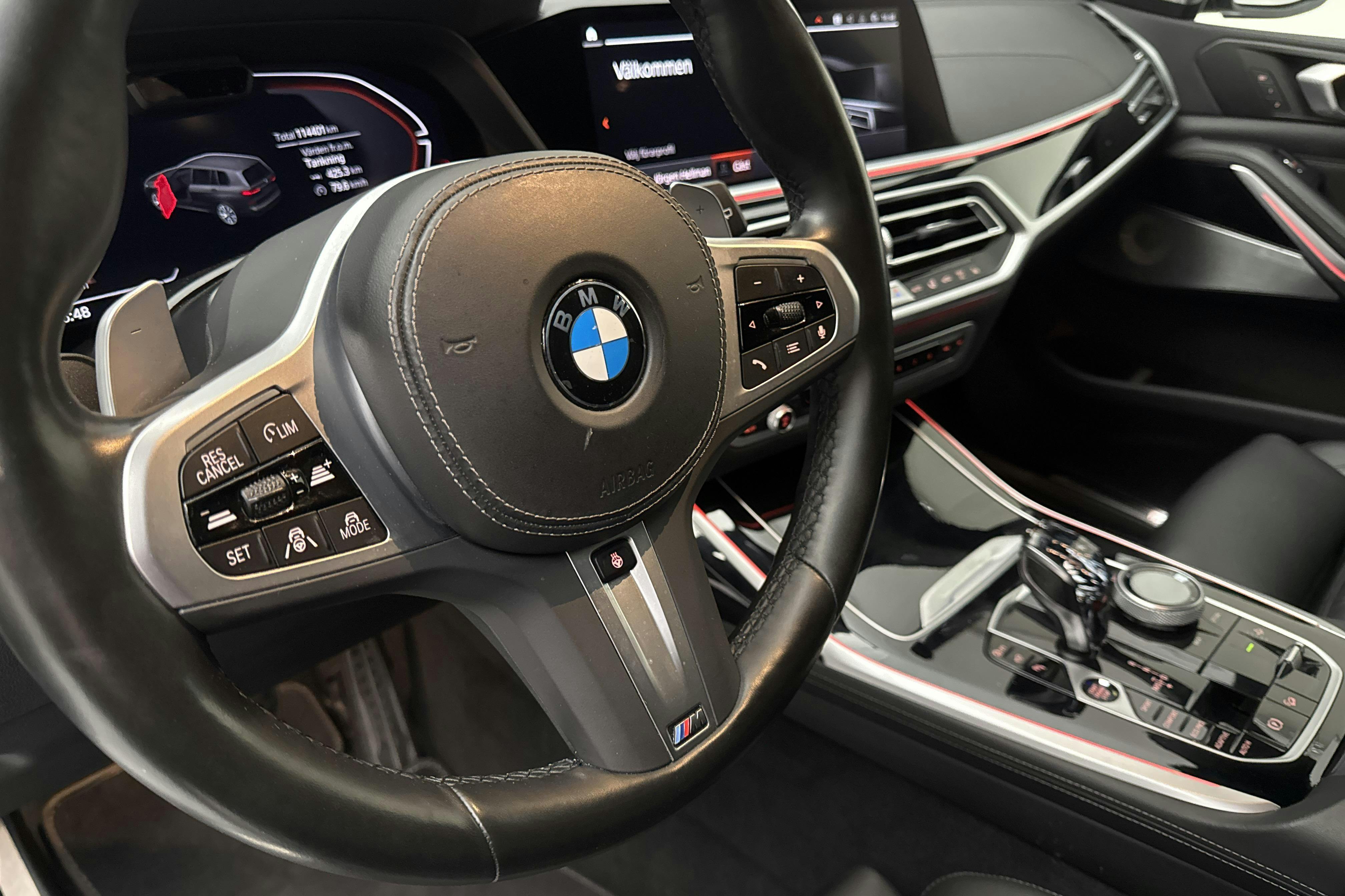 BMW X7 xDrive40d, G07 (340hk) - 11 440 mil - Automat - svart - 2022