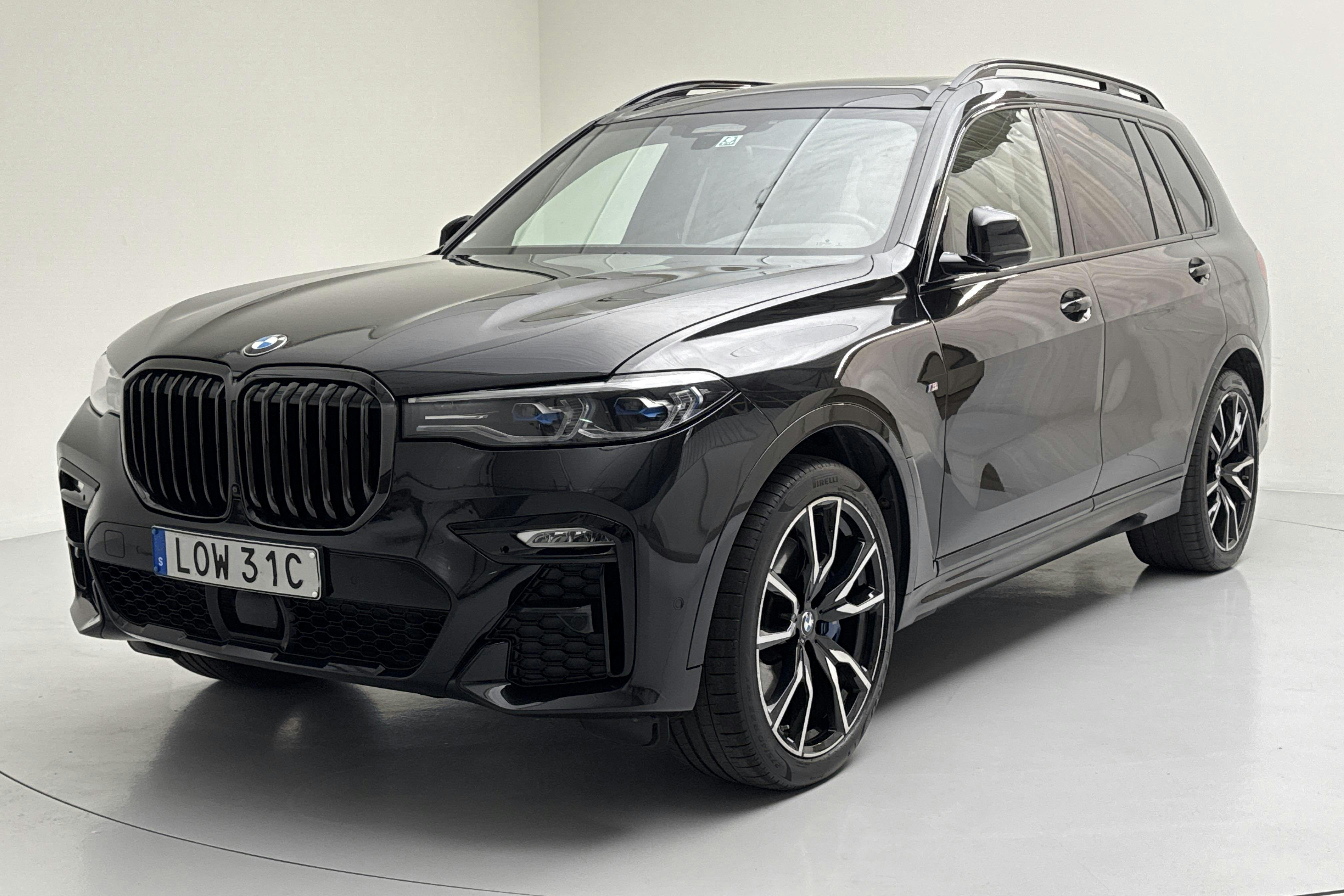 BMW X7 xDrive40d, G07 (340hk) - 11 440 mil - Automat - svart - 2022