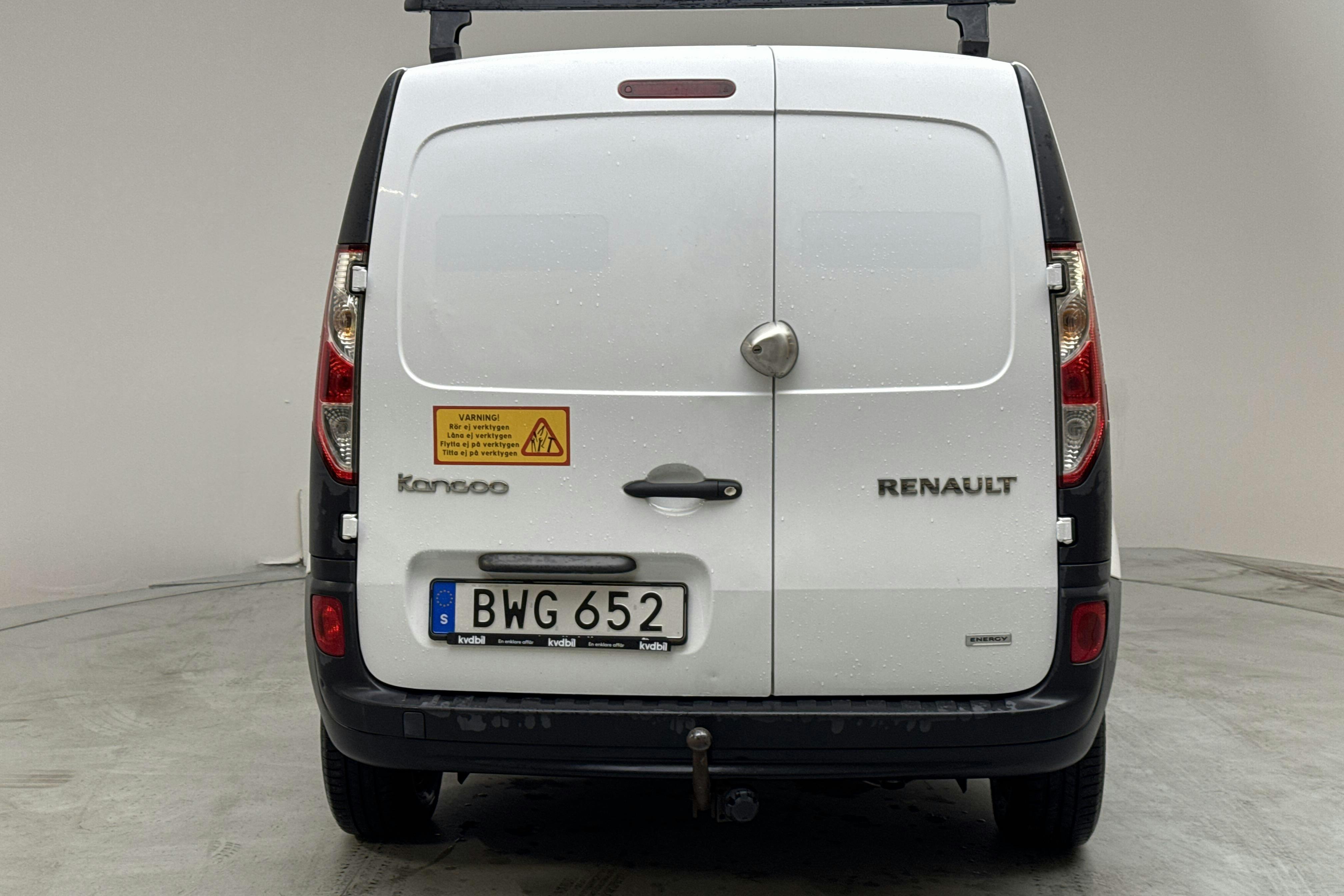 Renault Kangoo 1.5 dCi Skåp (75hk) - 7 366 mil - Manuell - vit - 2017
