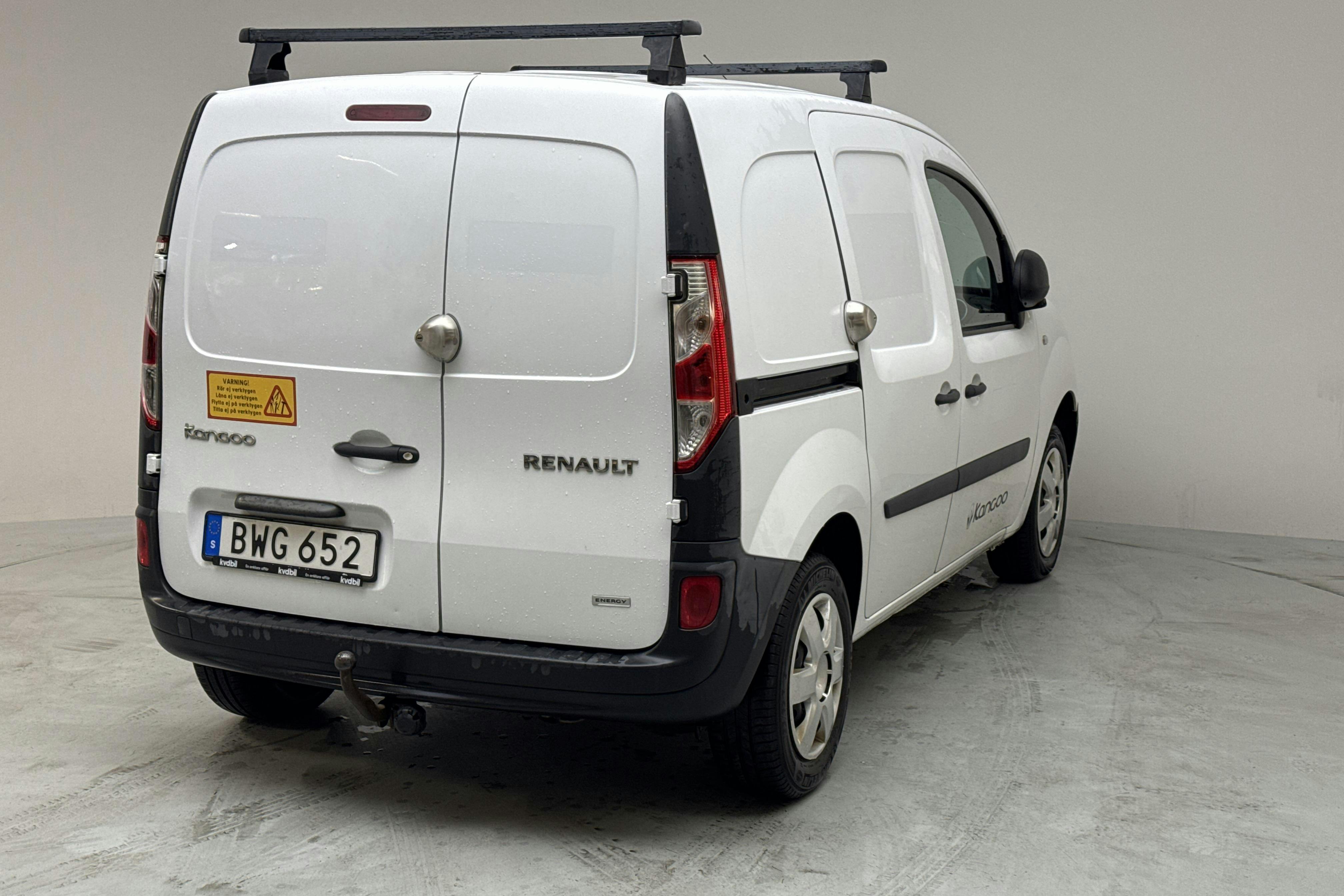 Renault Kangoo 1.5 dCi Skåp (75hk) - 7 366 mil - Manuell - vit - 2017