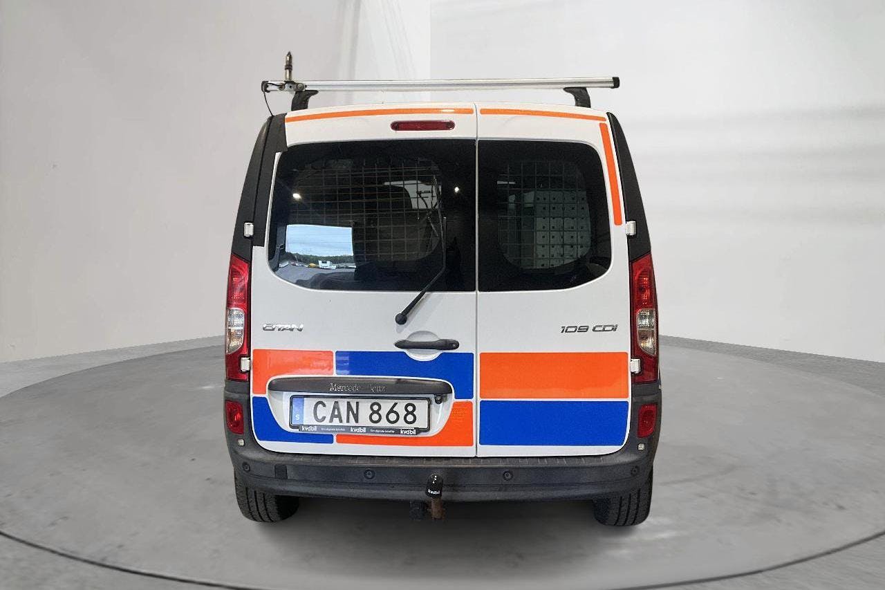 Mercedes Citan 109 1.5 CDI (90hk) - 78 990 km - Manuaalinen - valkoinen - 2014