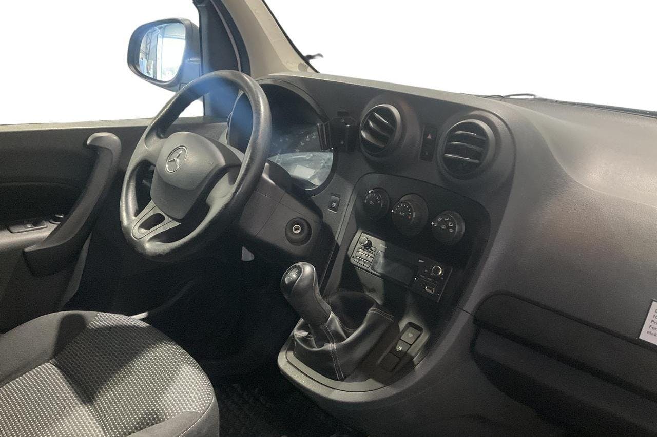 Mercedes Citan 109 1.5 CDI (90hk) - 78 990 km - Manuaalinen - valkoinen - 2014