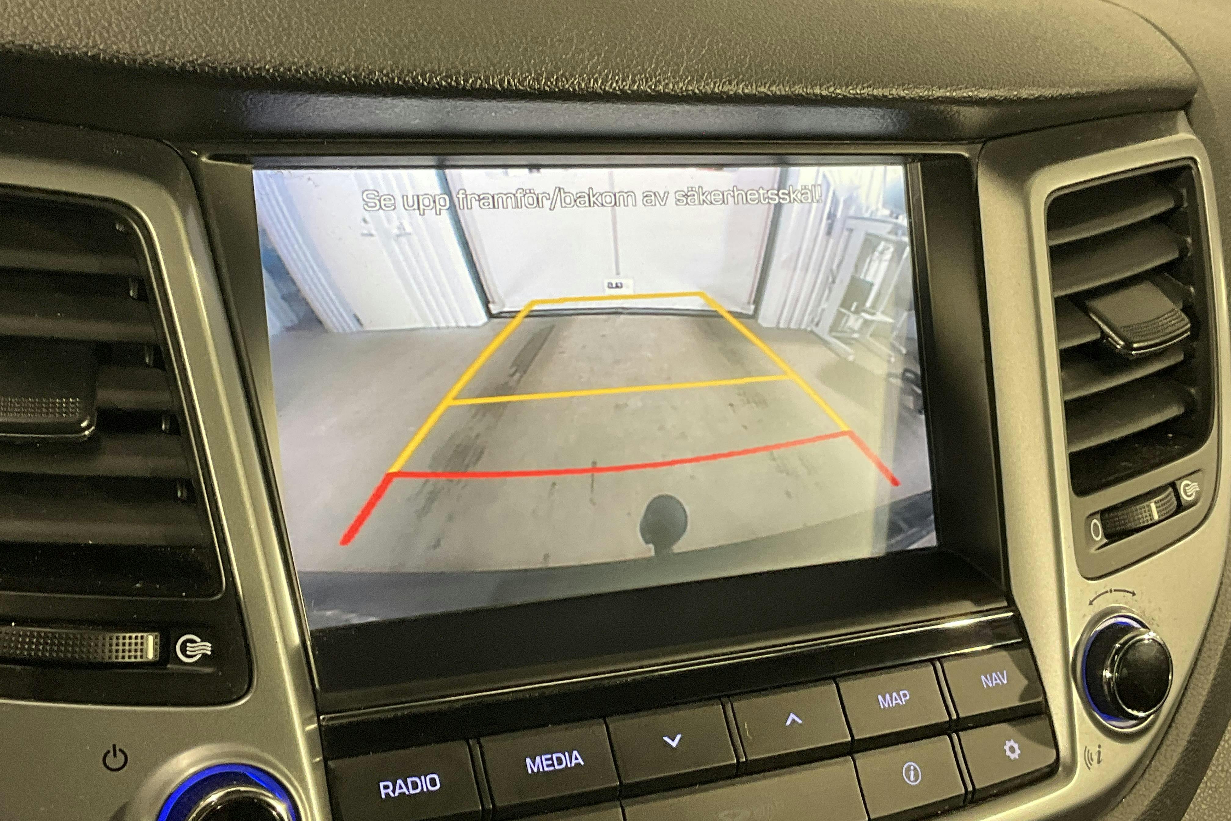 Hyundai Tucson 2.0 D 4WD (184hk) - 10 611 mil - Automat - svart - 2017