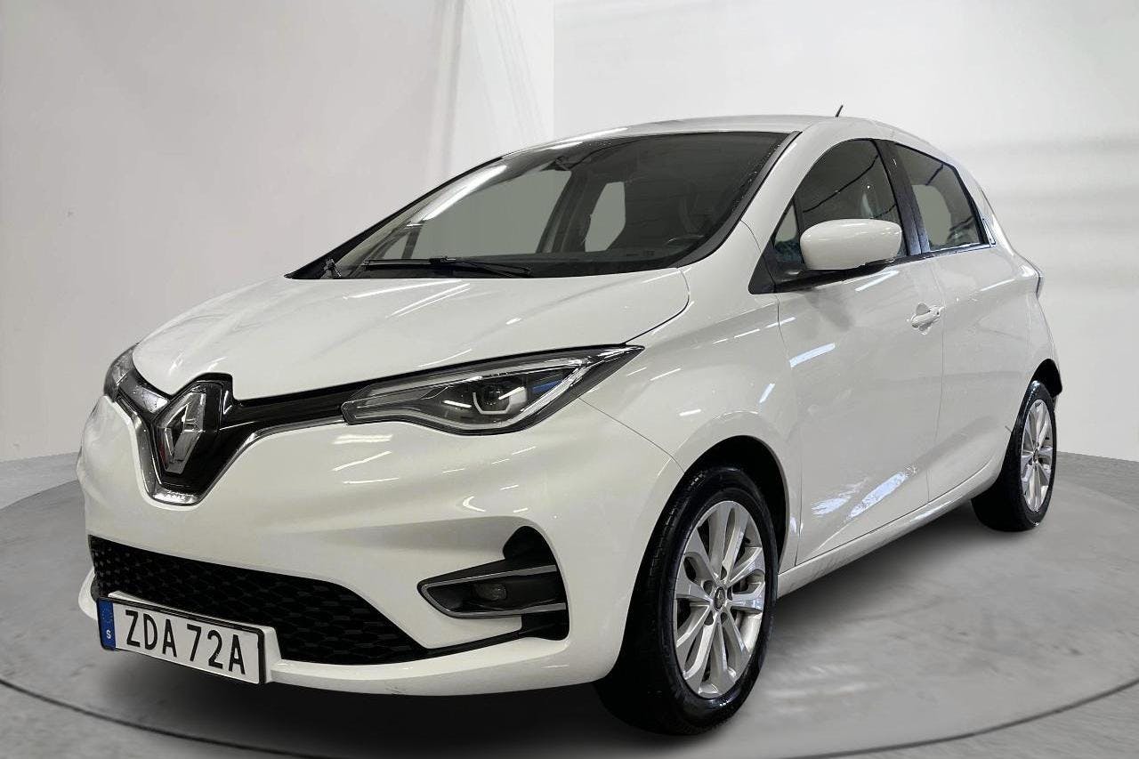 Renault Zoe 52 kWh R110 (108hk) - 77 900 km - Automatic - white - 2020