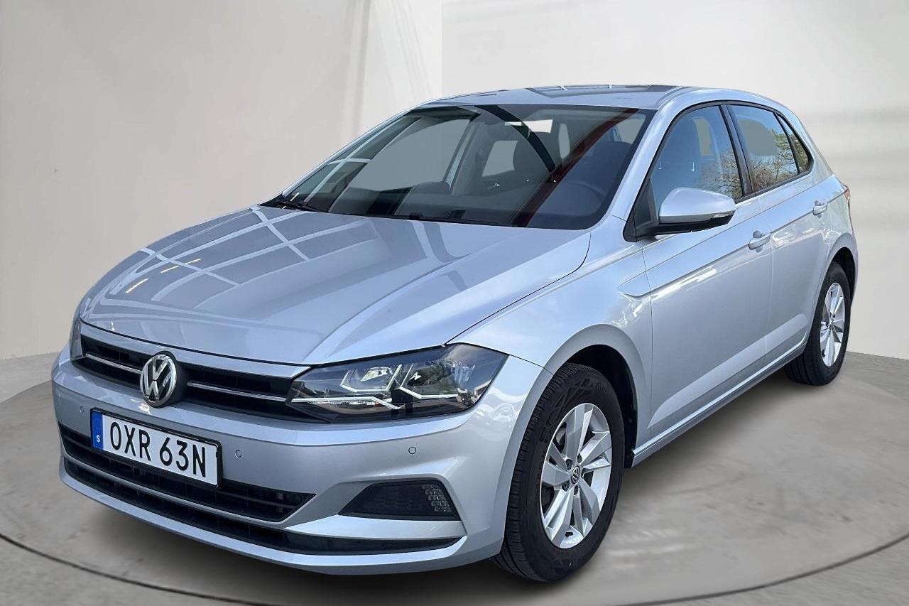 VW Polo 1.0 TSI 5dr (95hk) - 38 240 km - Automaattinen - hopea - 2020