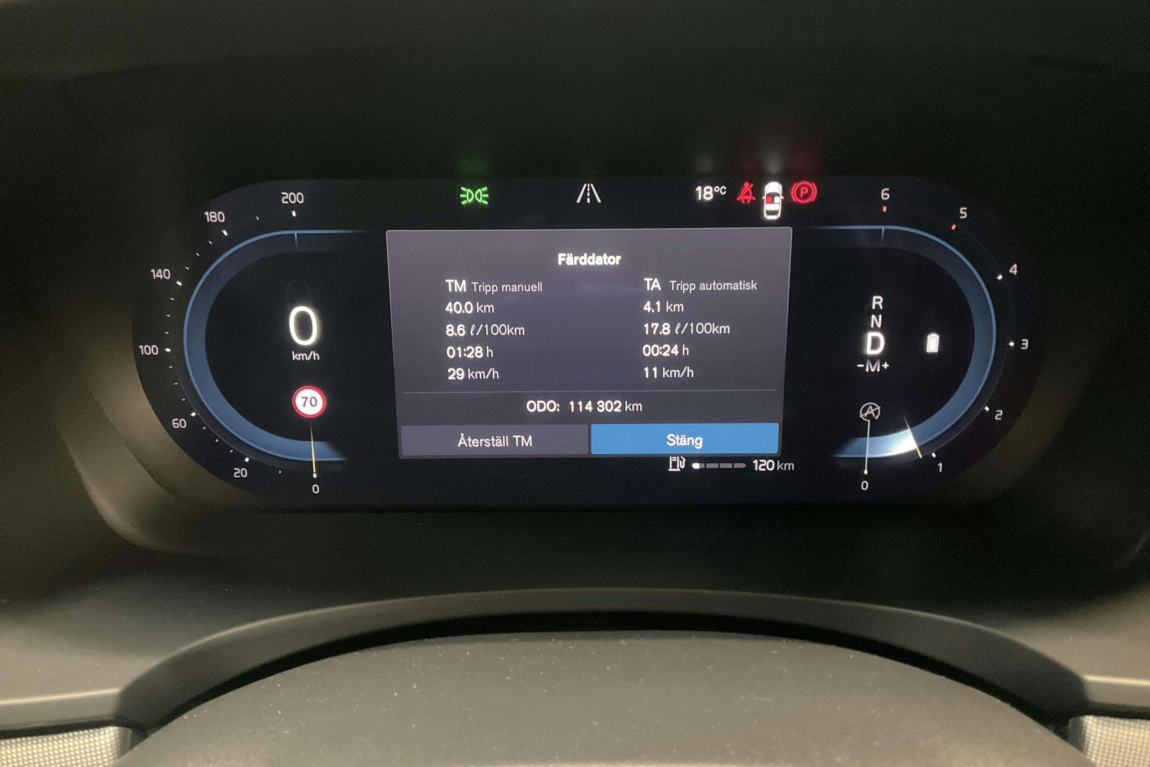Volvo V90 B4 AWD Mildhybrid, Diesel (190hk) - 11 430 mil - Automat - svart - 2022