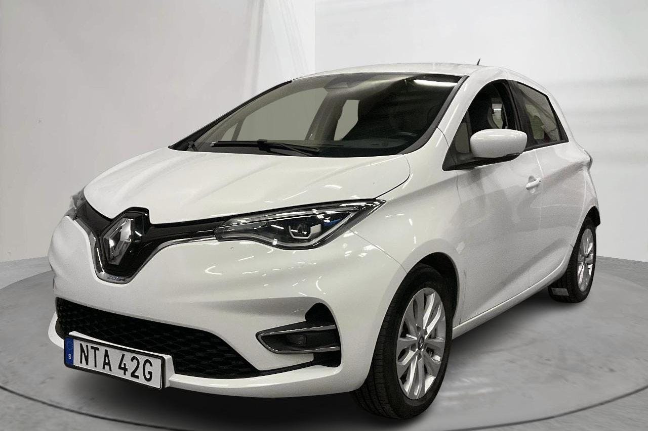 Renault Zoe 52 kWh R110 (108hk) - 56 080 km - Automatic - white - 2020