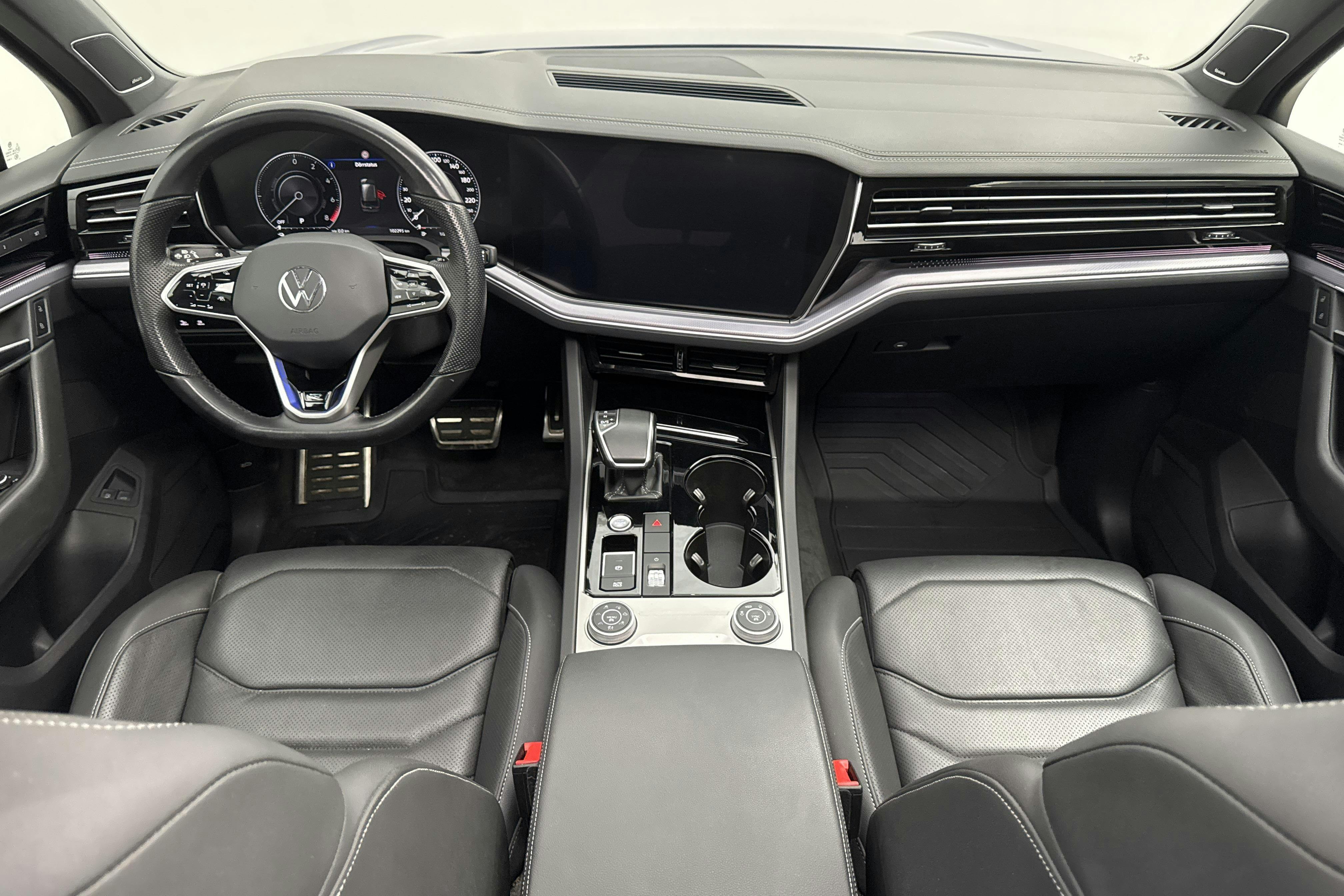 VW Touareg R V6 TSI e-Hybrid 4Motion (462hk) - 10 230 mil - Automat - blå - 2021