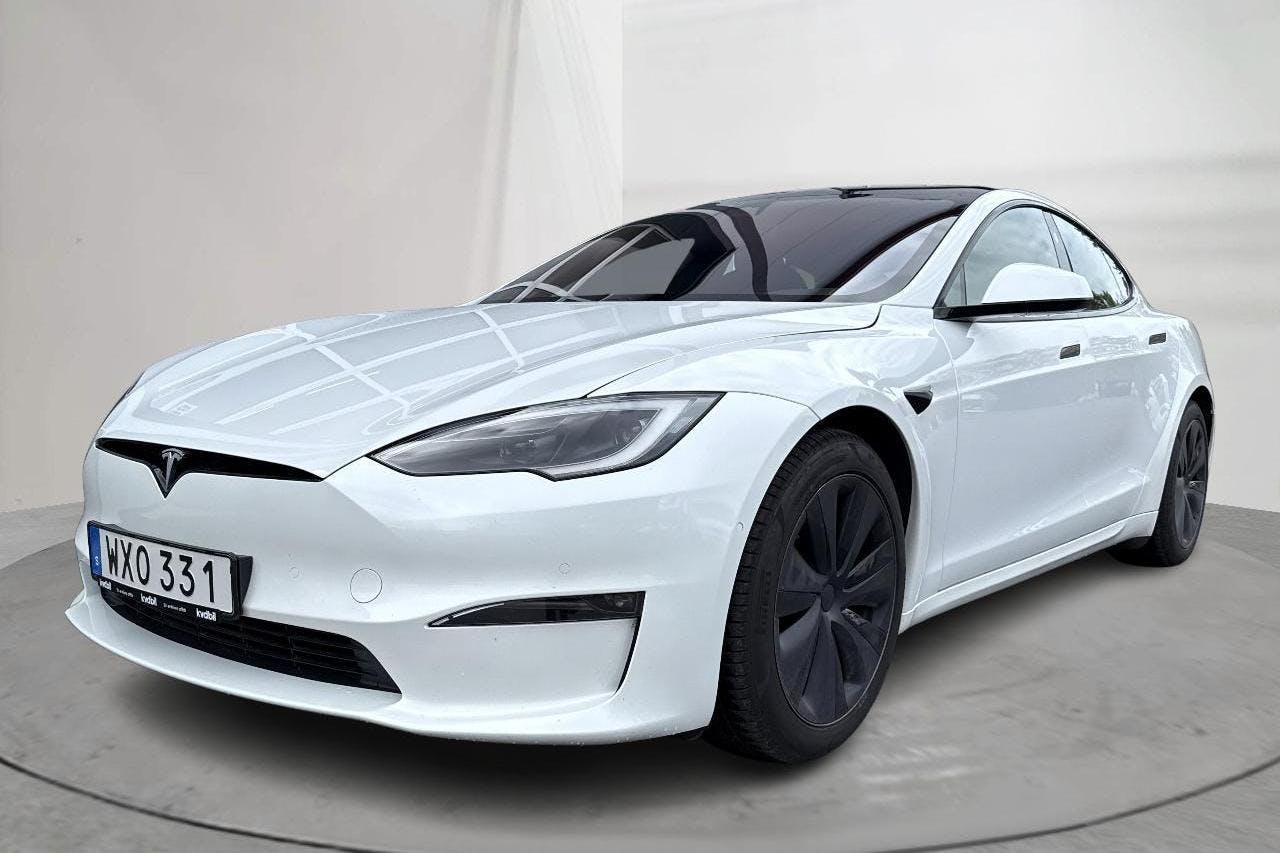 Tesla Model S Plaid AWD - 8 880 mil - Automat - vit - 2023