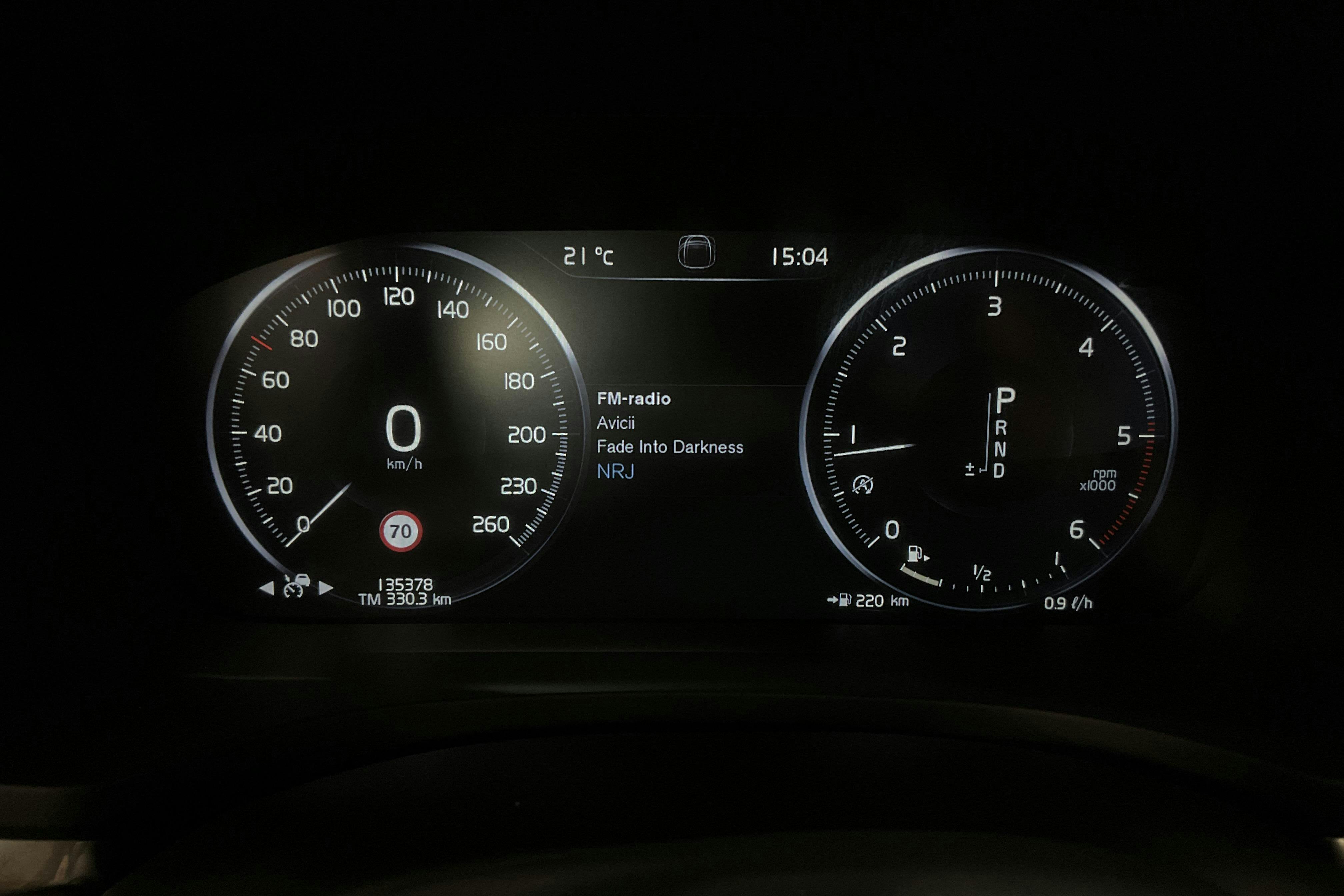Volvo V60 D3 (150hk) - 13 538 mil - Automat - svart - 2020