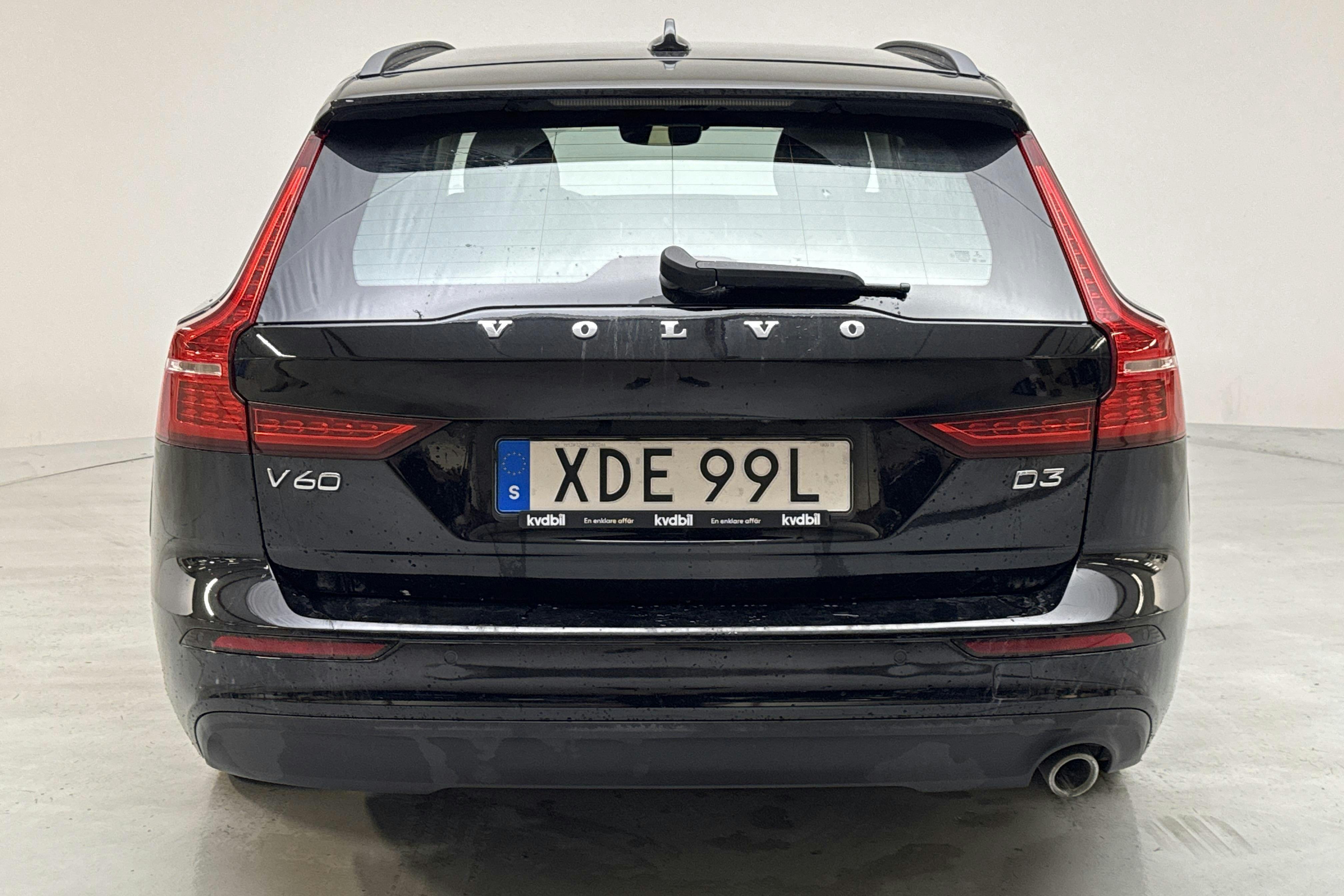 Volvo V60 D3 (150hk) - 13 538 mil - Automat - svart - 2020