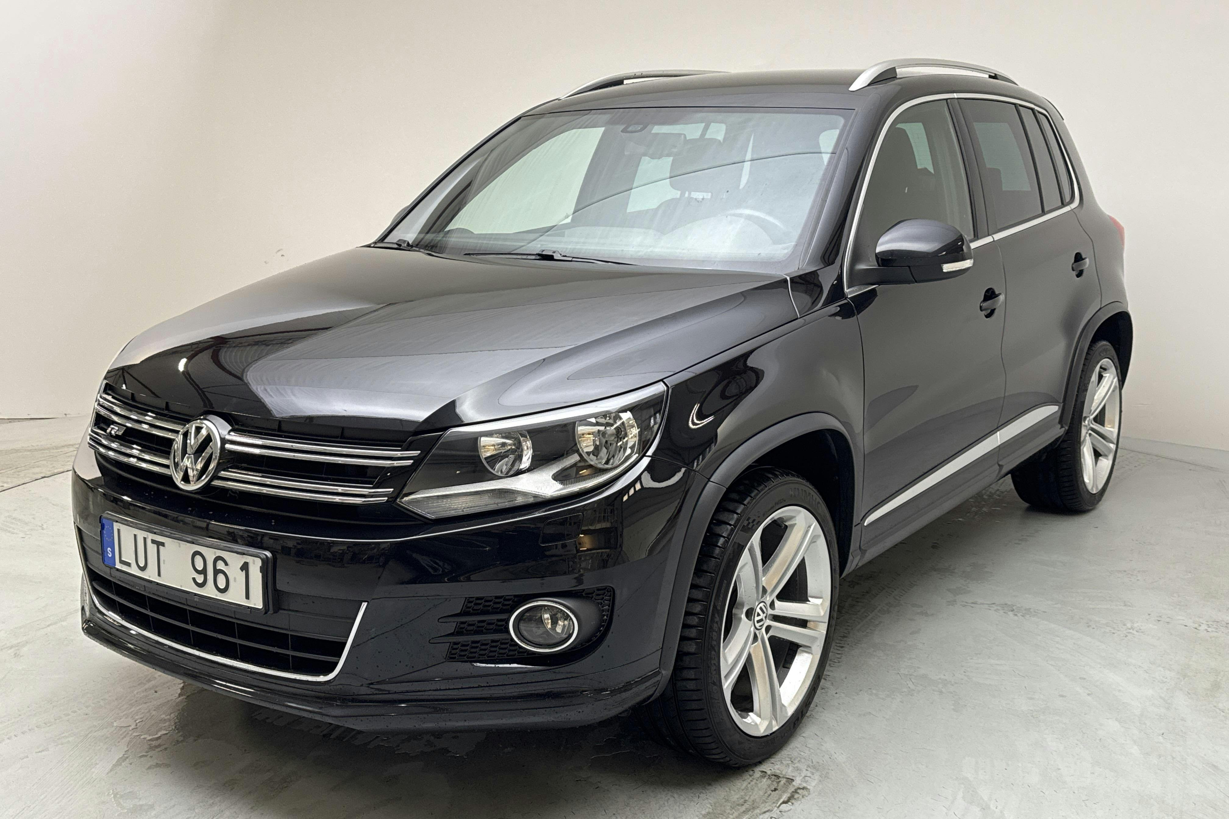 VW Tiguan 1.4 TSI 4MOTION (160hk) - 99 180 km - Manualna - czarny - 2013