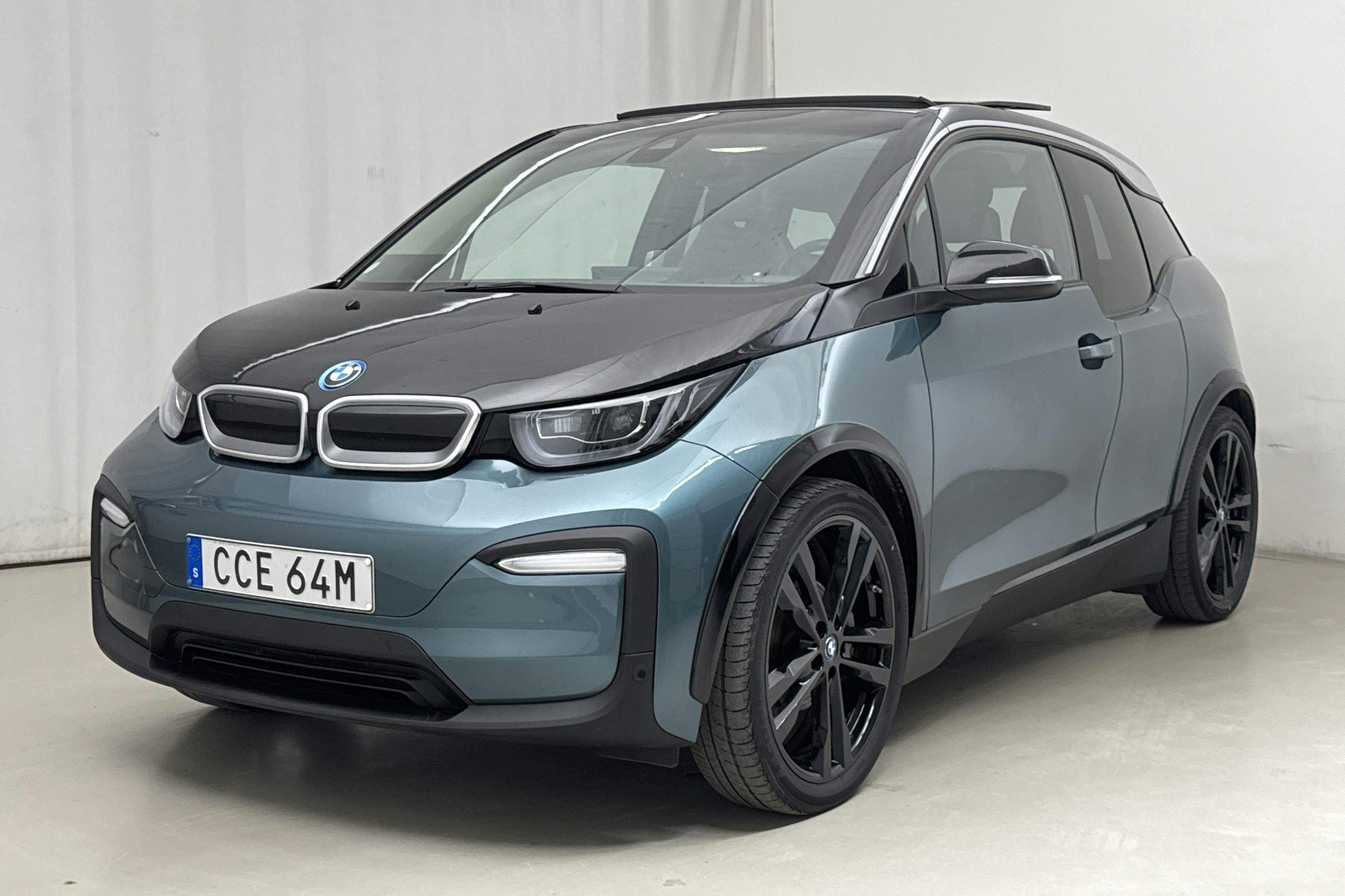 BMW i3 120Ah, I01 (170hk) - 57 840 km - Automatyczna - niebieski - 2021