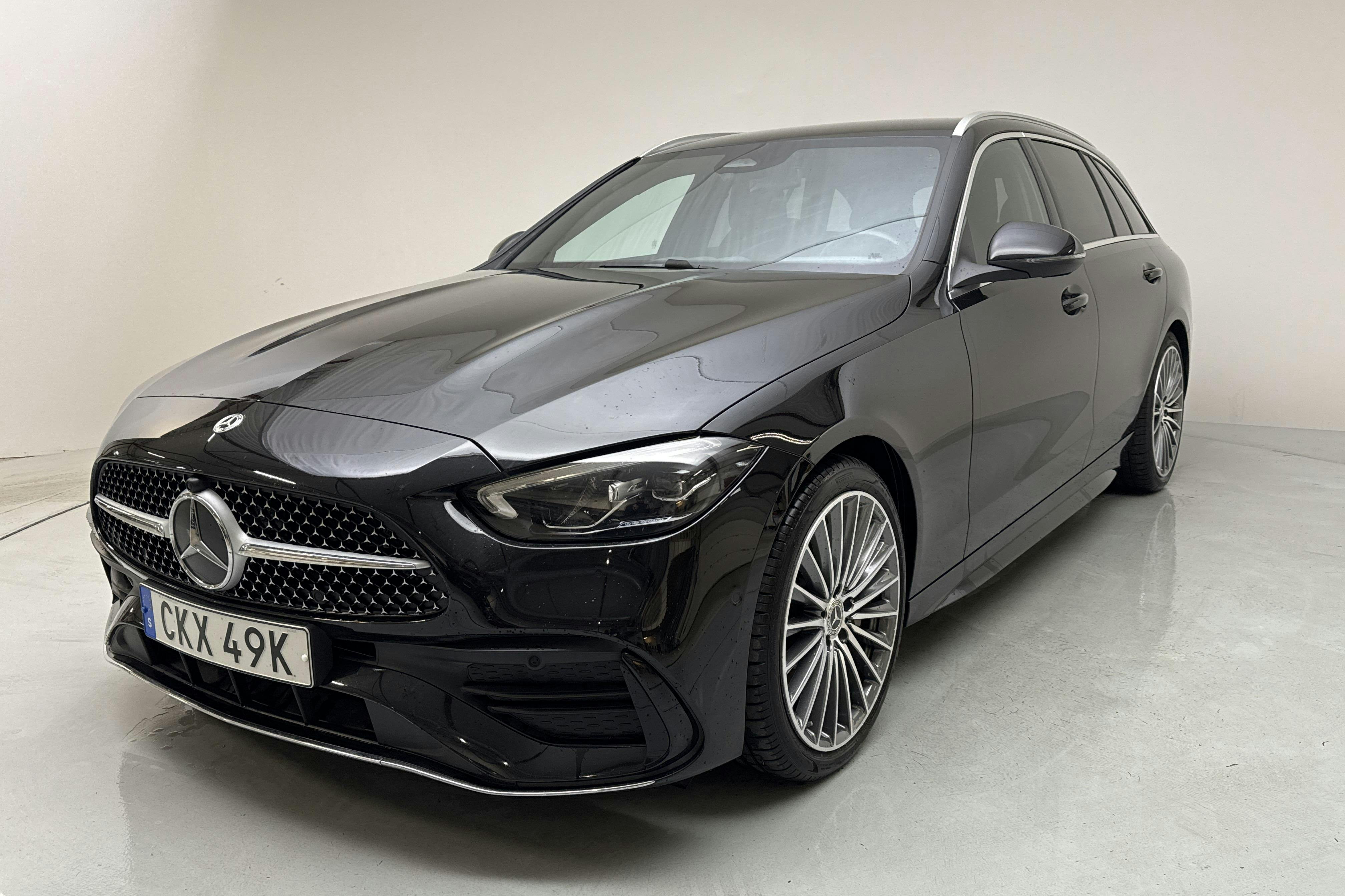 Mercedes C 220 d Kombi 4Matic S206 (200hk) - 51 490 km - Automatic - black - 2024