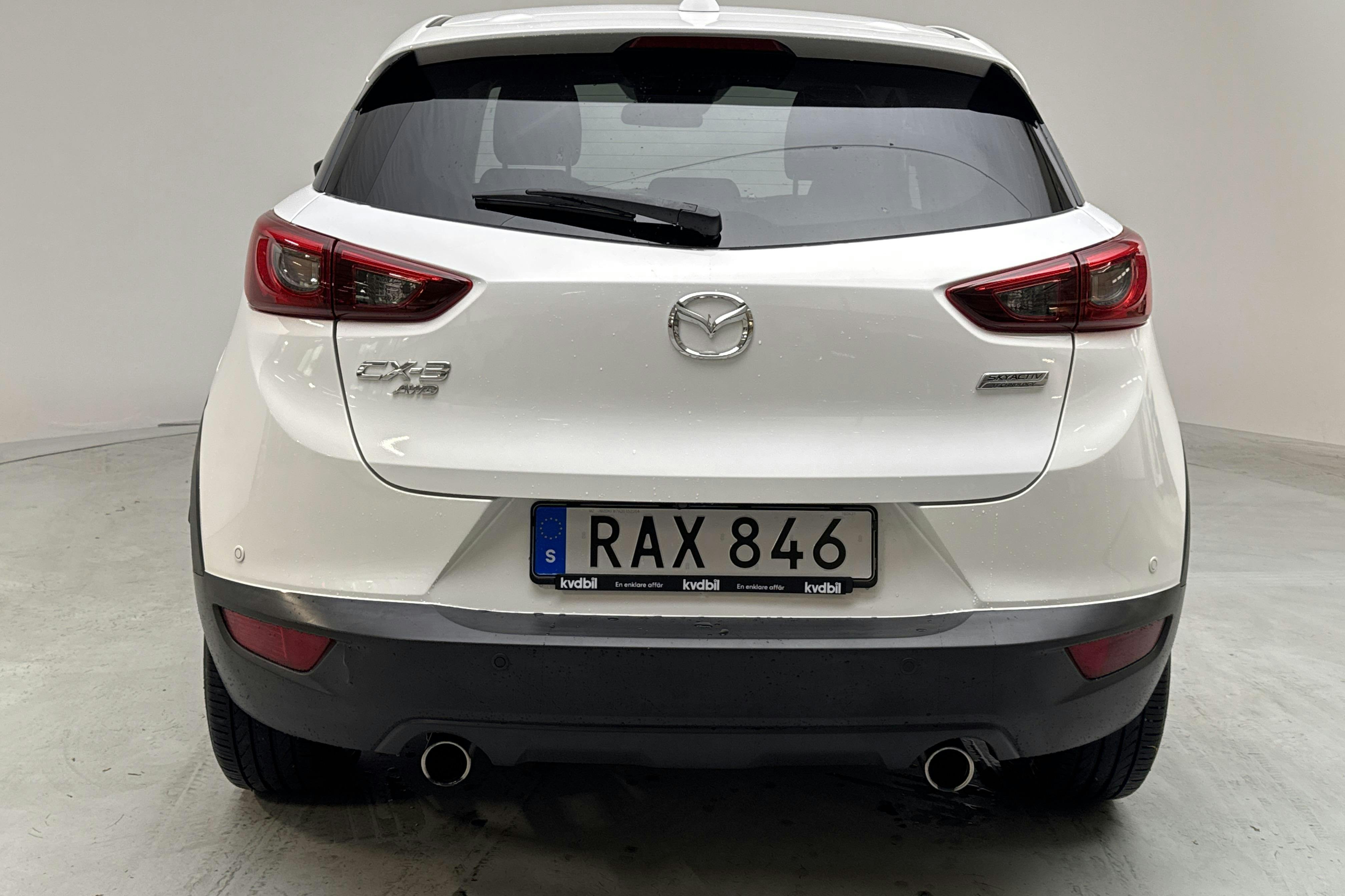 Mazda CX-3 2.0 AWD (150hk) - 1 789 mil - Automat - vit - 2016