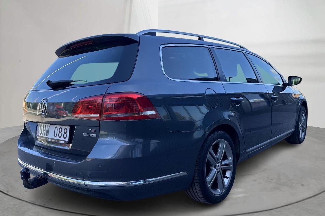 VW Passat 1.4 TSI EcoFuel Variant (150hk) - 23 735 mil - Automat - Light Grey - 2013