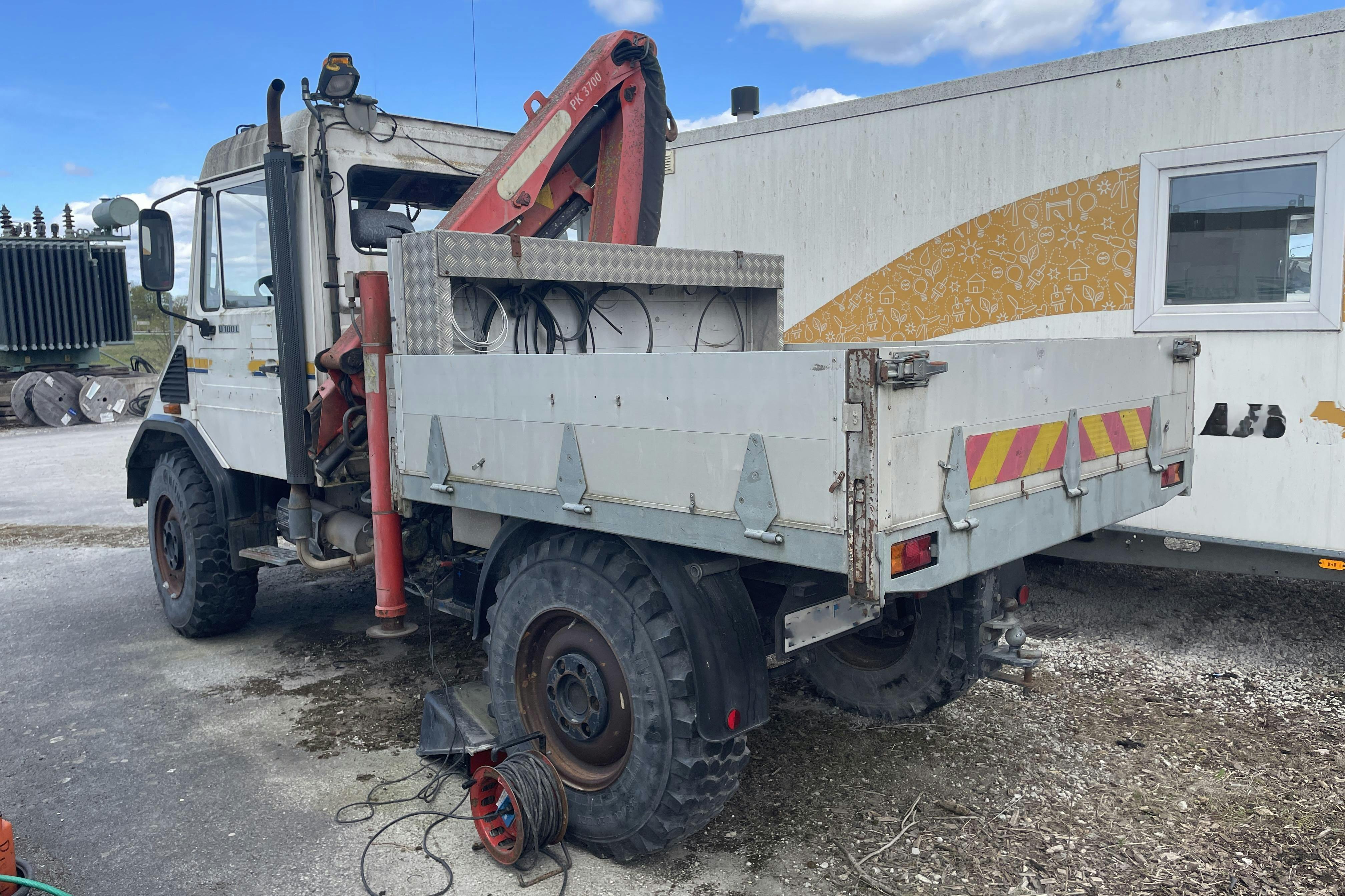 UNIMOG U100L - 248 537 km - Manuell - vit - 1996