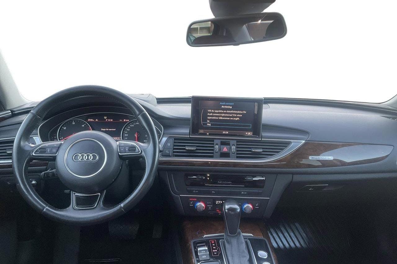 Audi A6 3.0 TDI quattro (218hk) - 209 130 km - Automaatne - must - 2015