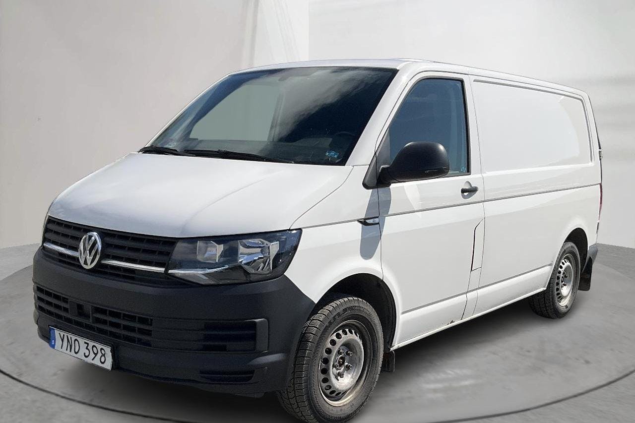 Presentation photo 1 of 11: VW Transporter T6 2.0 TDI BMT Skåp (150hk) - 151 980 km - Automatic - white - 2018