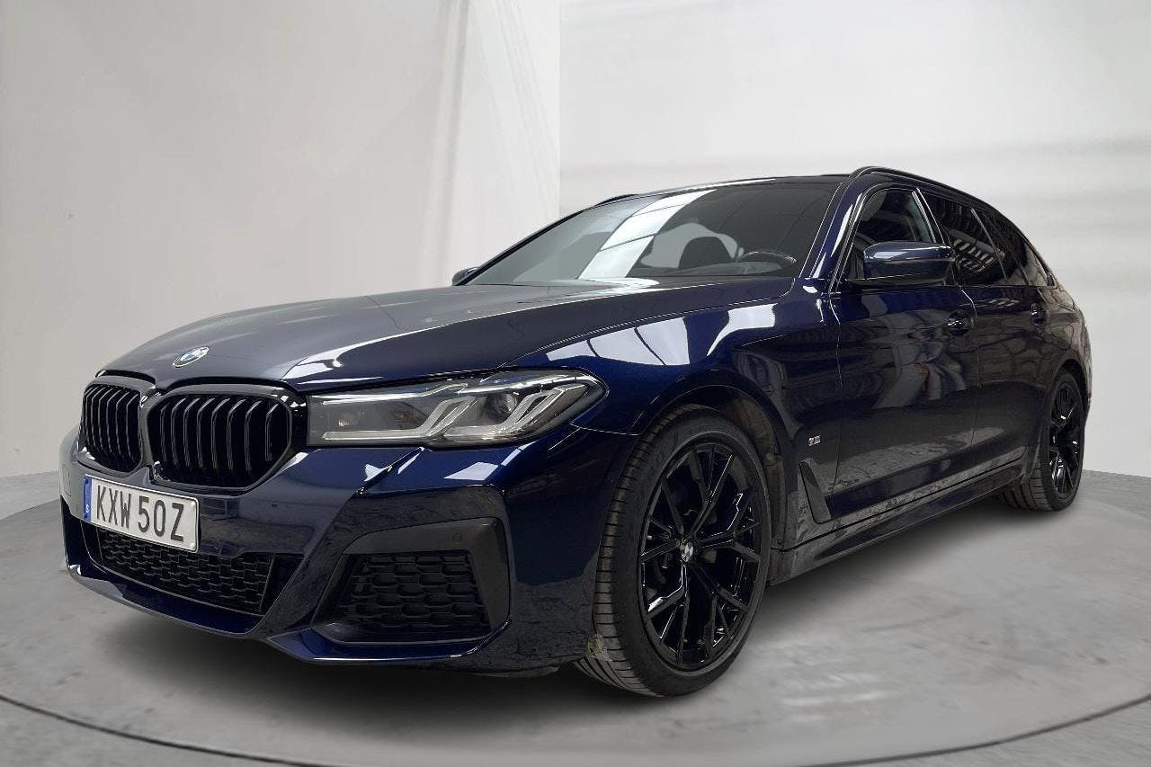 BMW 520d xDrive Touring, G31 LCI (190hk+11hk) - 8 784 mil - Automat - blå - 2022