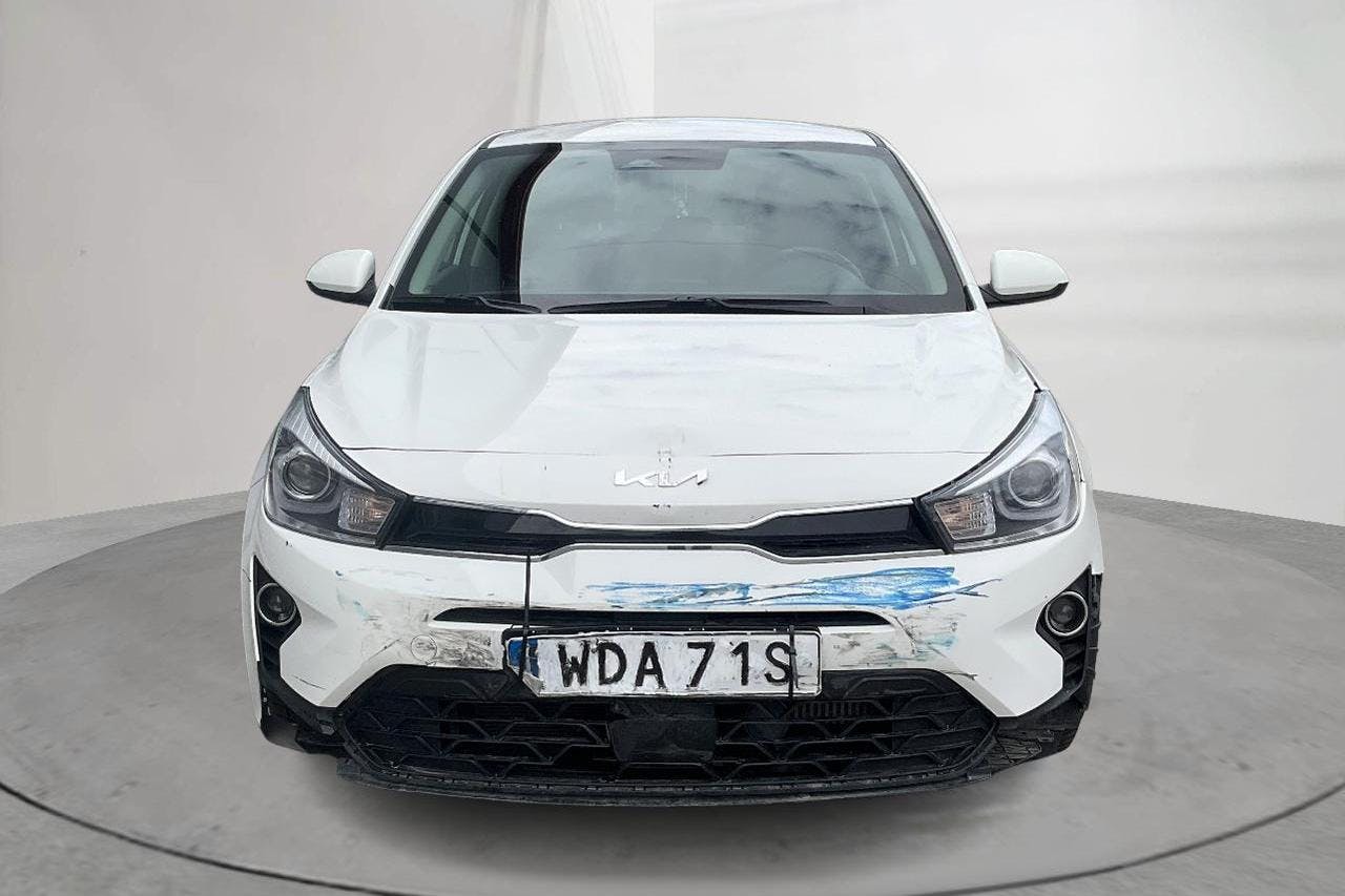 KIA Rio 1.0 T-GDi (100hk) - 11 263 mil - Automat - vit - 2022