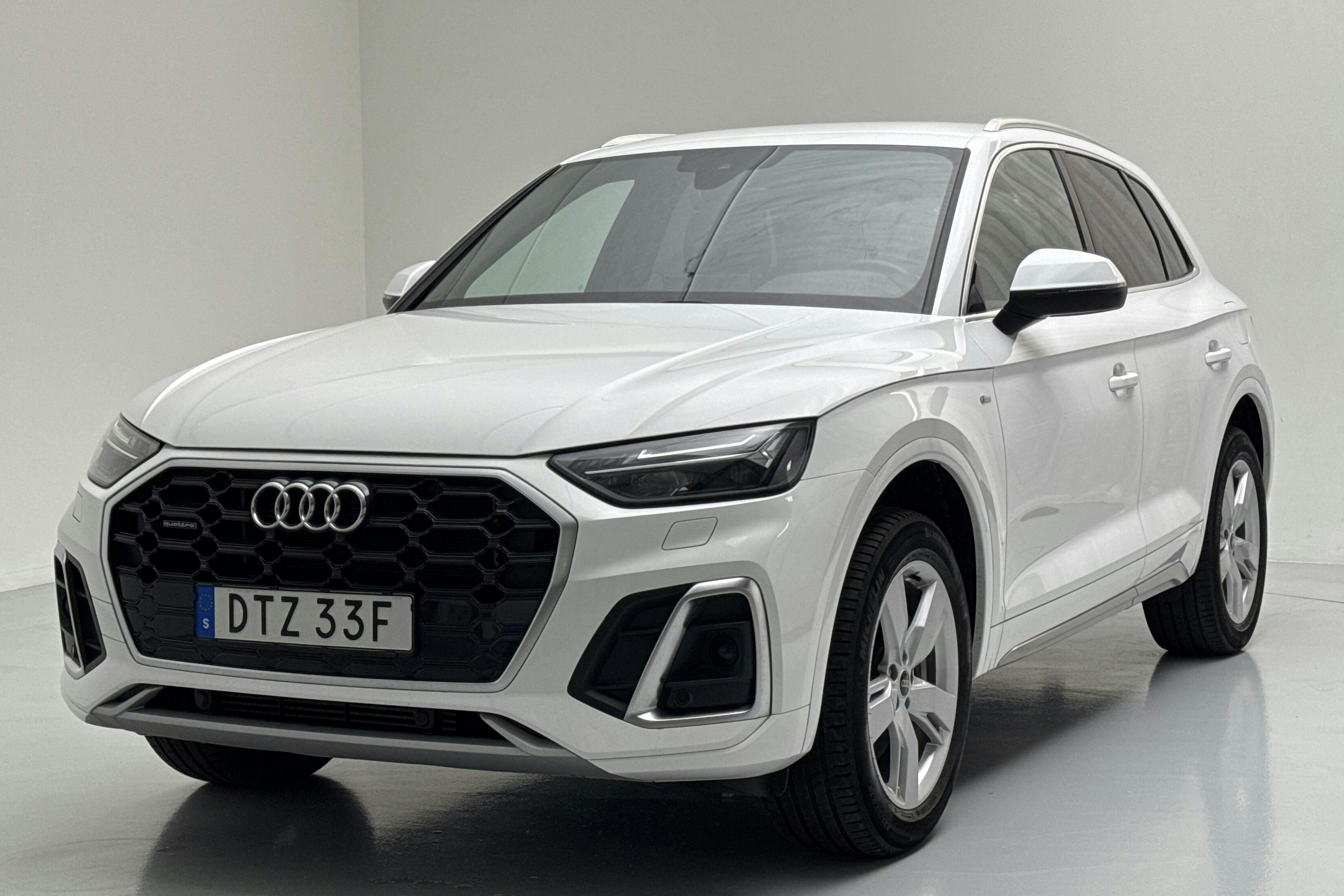 Audi Q5 55 TFSI e quattro (367hk) - 60 790 km - Automaatne - valge - 2021