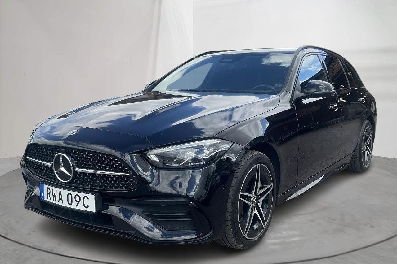 Mercedes C 300 e Kombi S206 (333hk) - 7 502 mil - Automat - svart - 2023