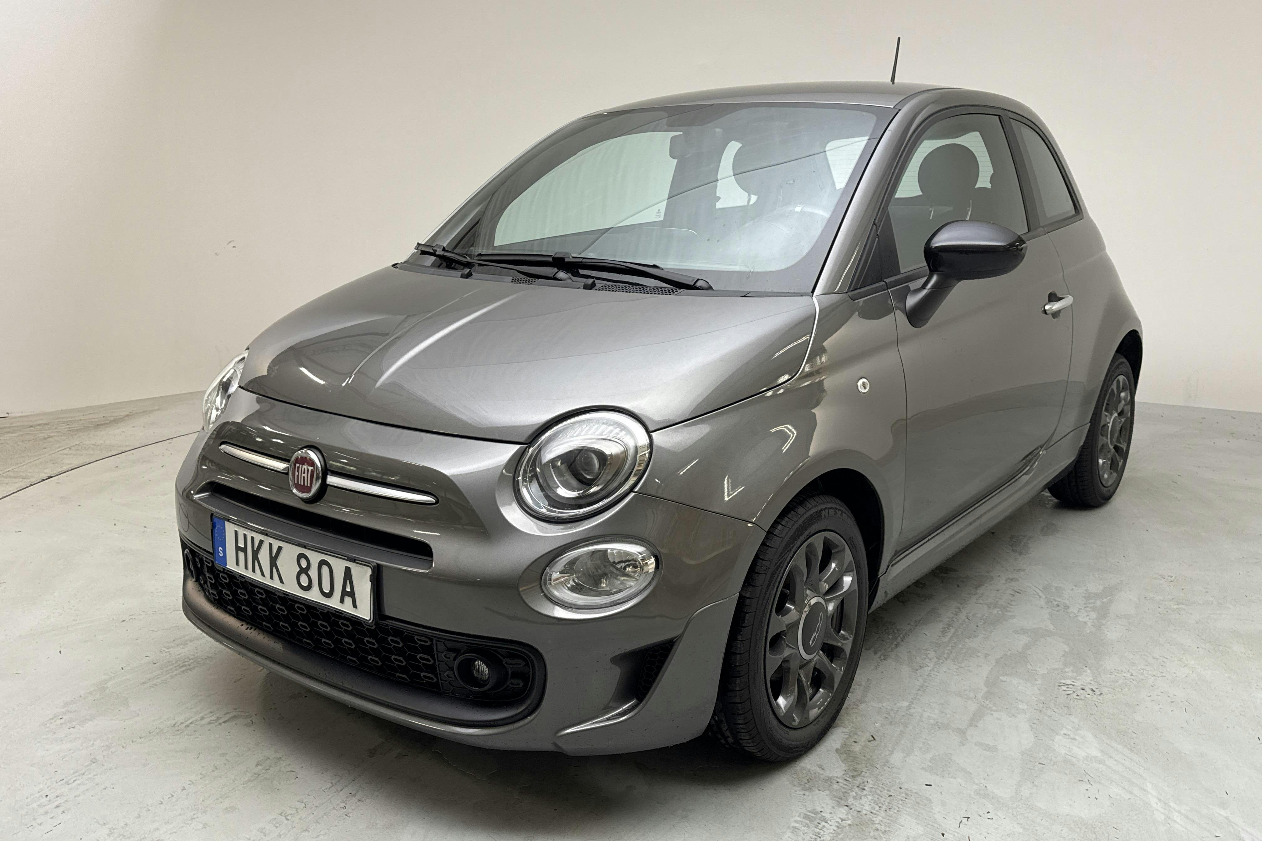 Fiat 500 Hybrid (70hk) - 48 490 km - Manual - gray - 2022