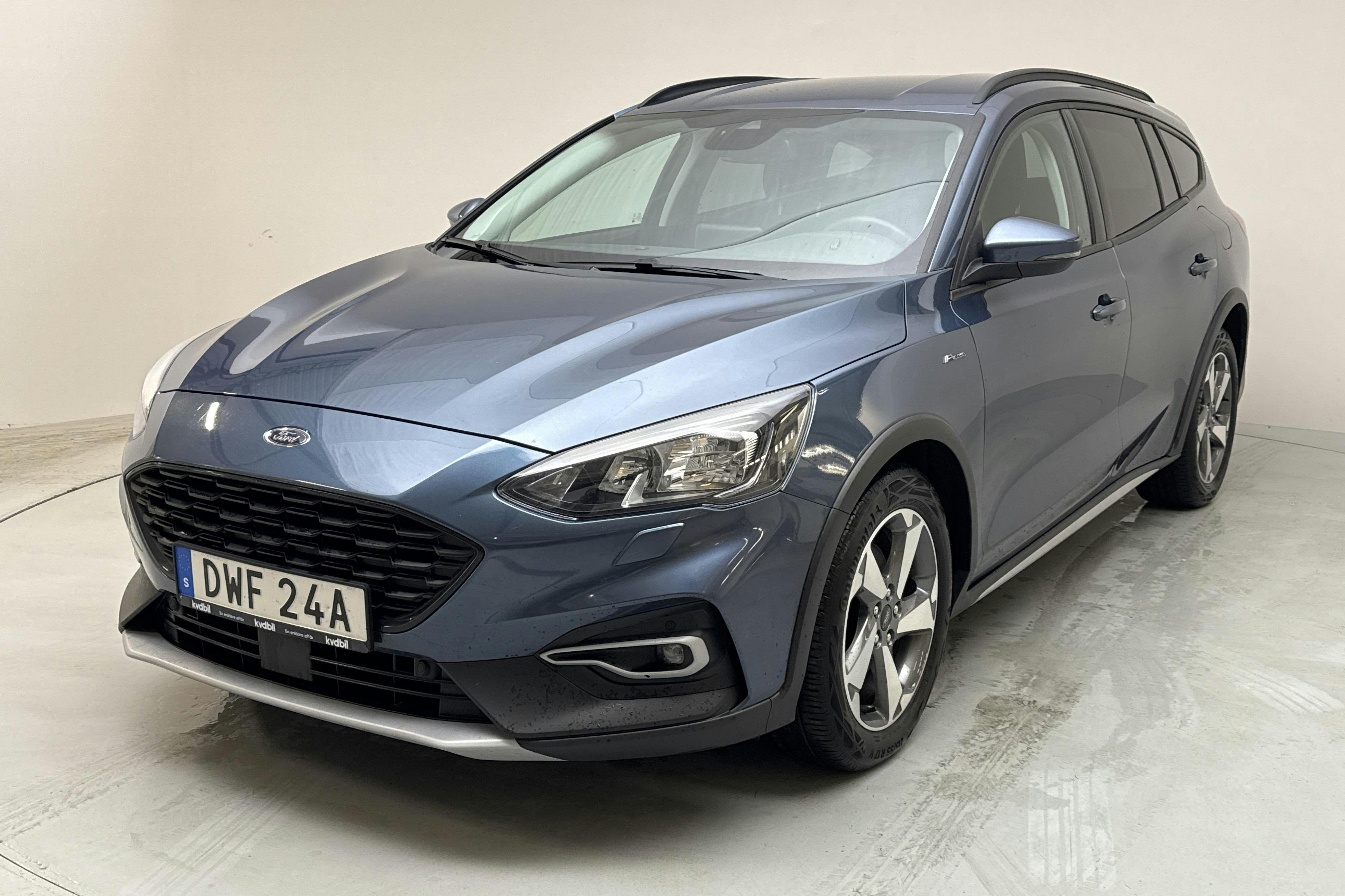 Ford Focus Active Kombi 1.0T EcoBoost MHEV (125hk) - 110 950 km - Manual - blue - 2021