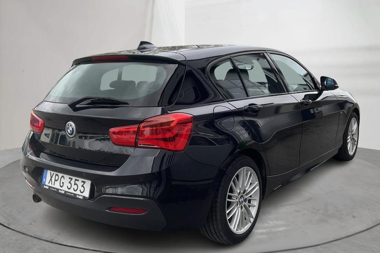 BMW 118i 5dr, F20 (136hk) - 8 052 mil - Manuell - svart - 2018