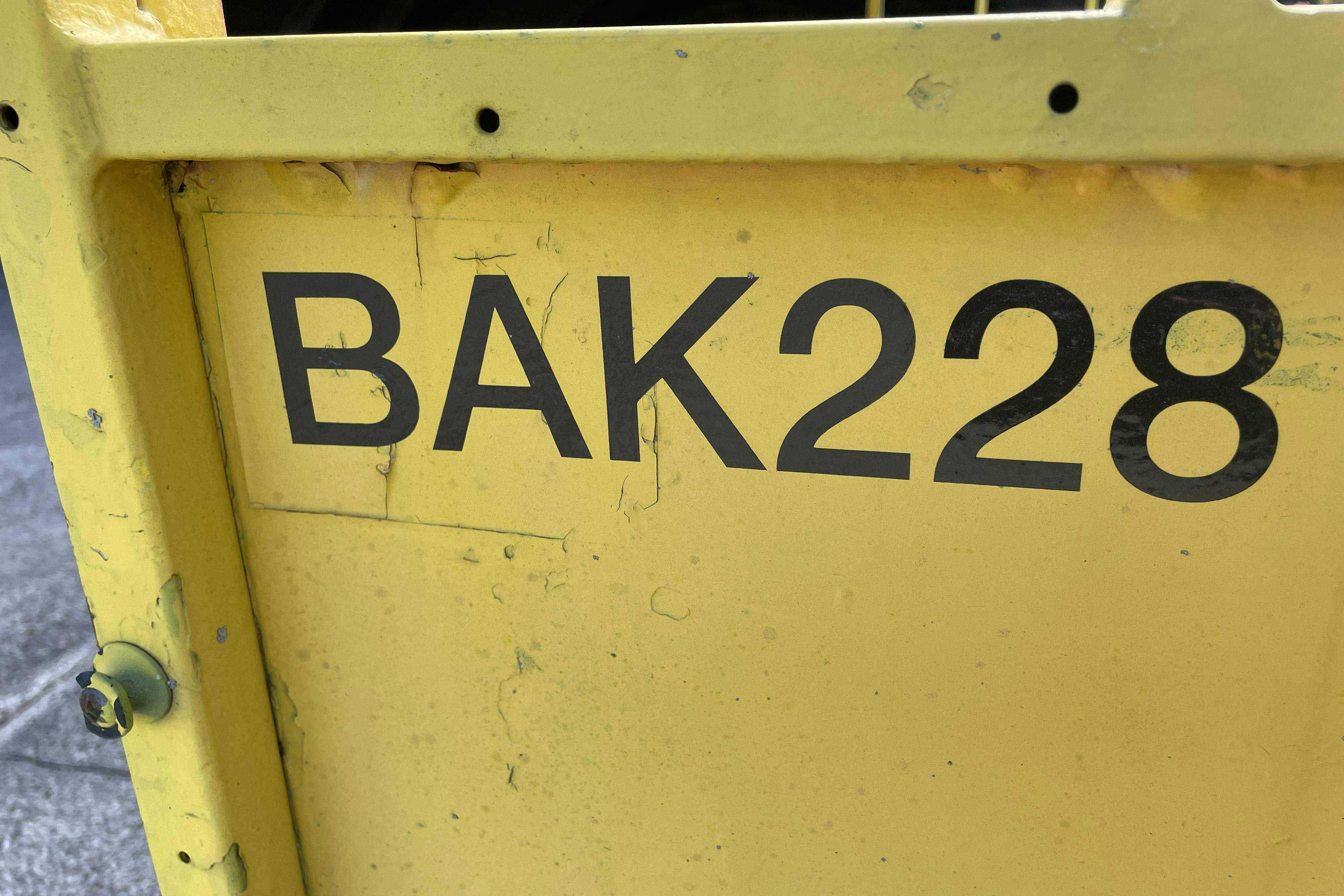 Okänt Bagagevagnar, 3 st BAK228 BAK229 BAK230 - 0 km