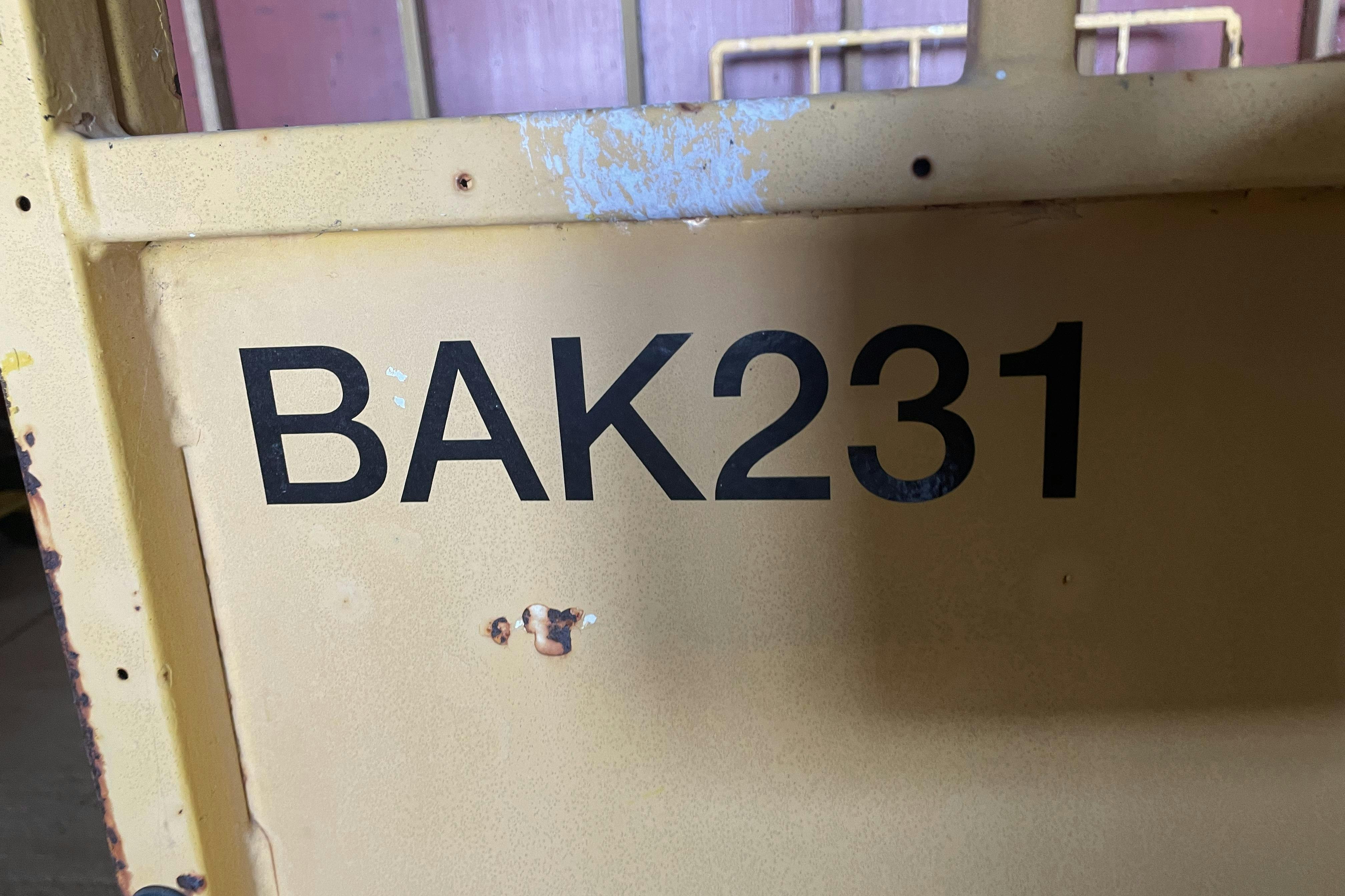 Okänt Bagagevagnar, 3 st BAK231 BAK232 BAK233 - 0 km