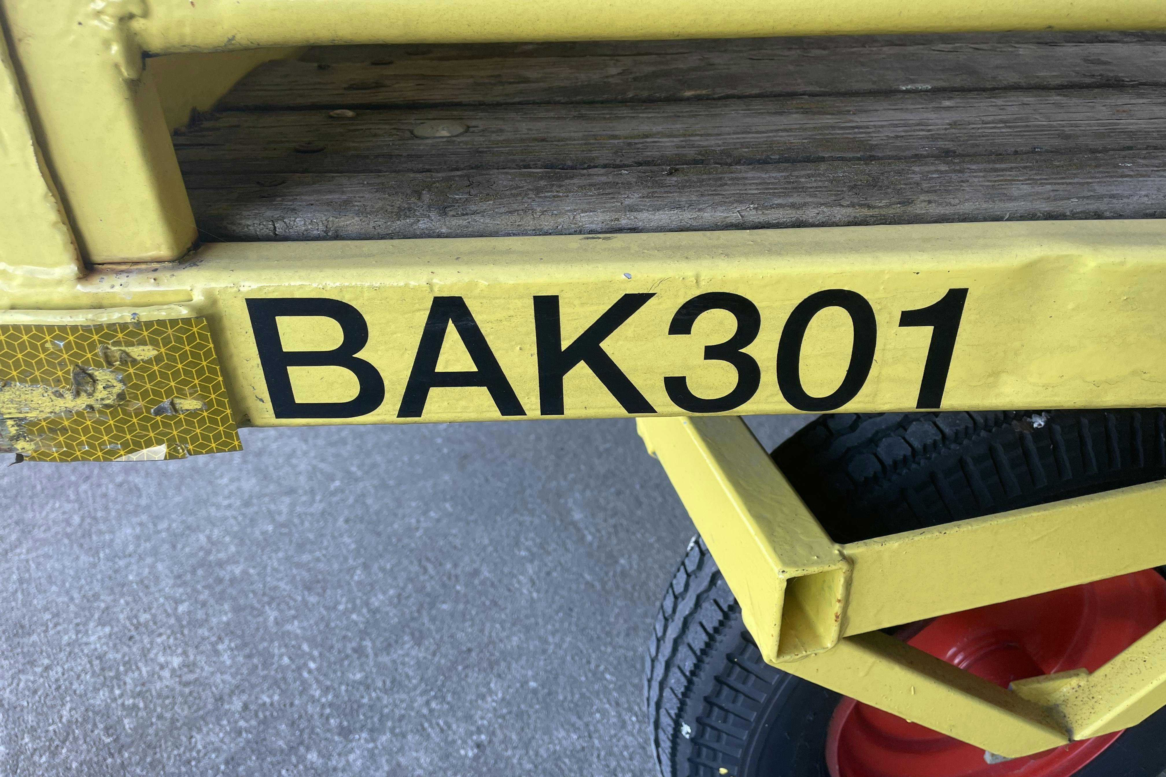 Okänt Bagagevagnar, 4 st BAK237 BAK238 BAK300 BAK301 - 0 km