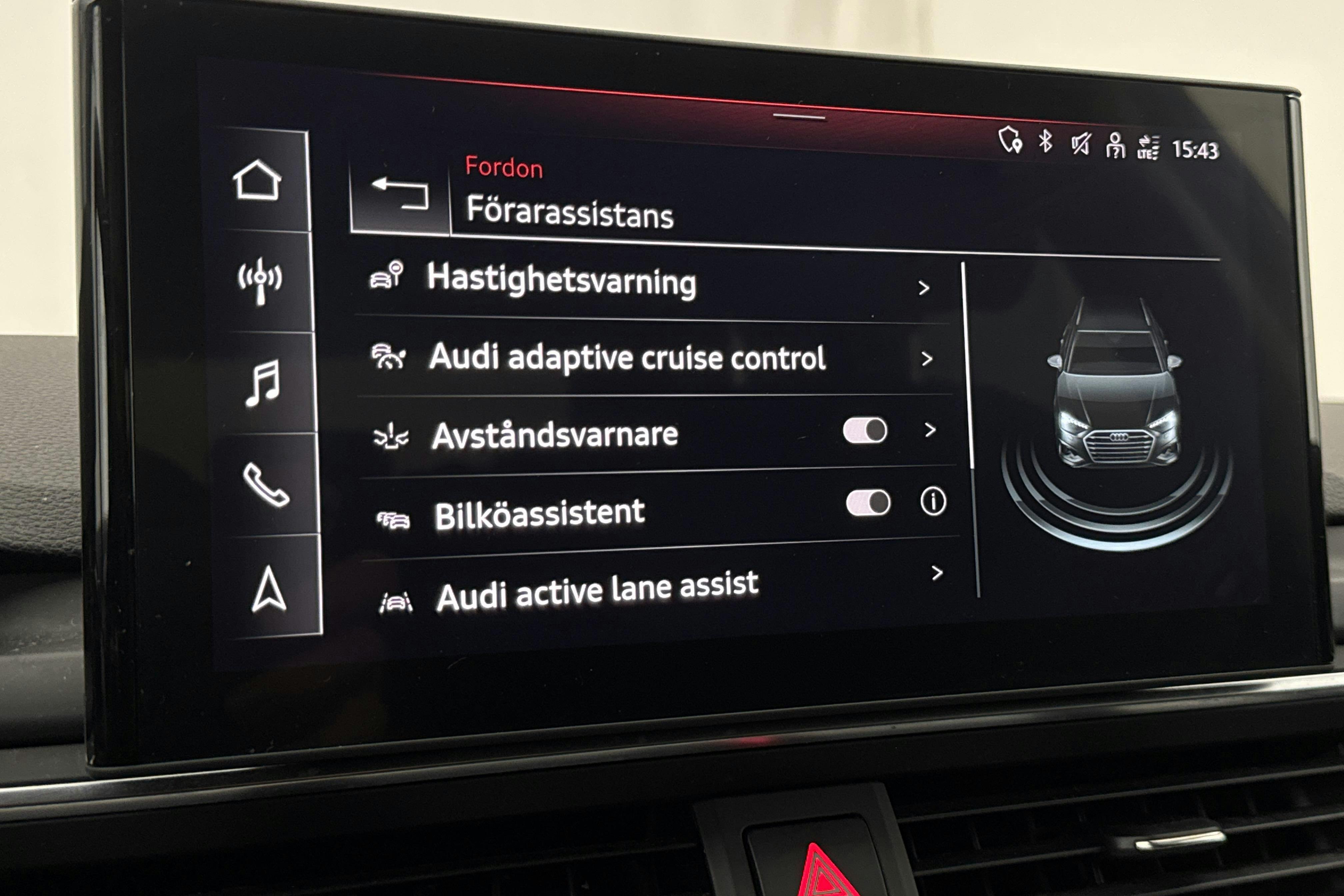 Audi A4 Avant 40 TDI quattro (204hk) - 15 340 mil - Automat - svart - 2022